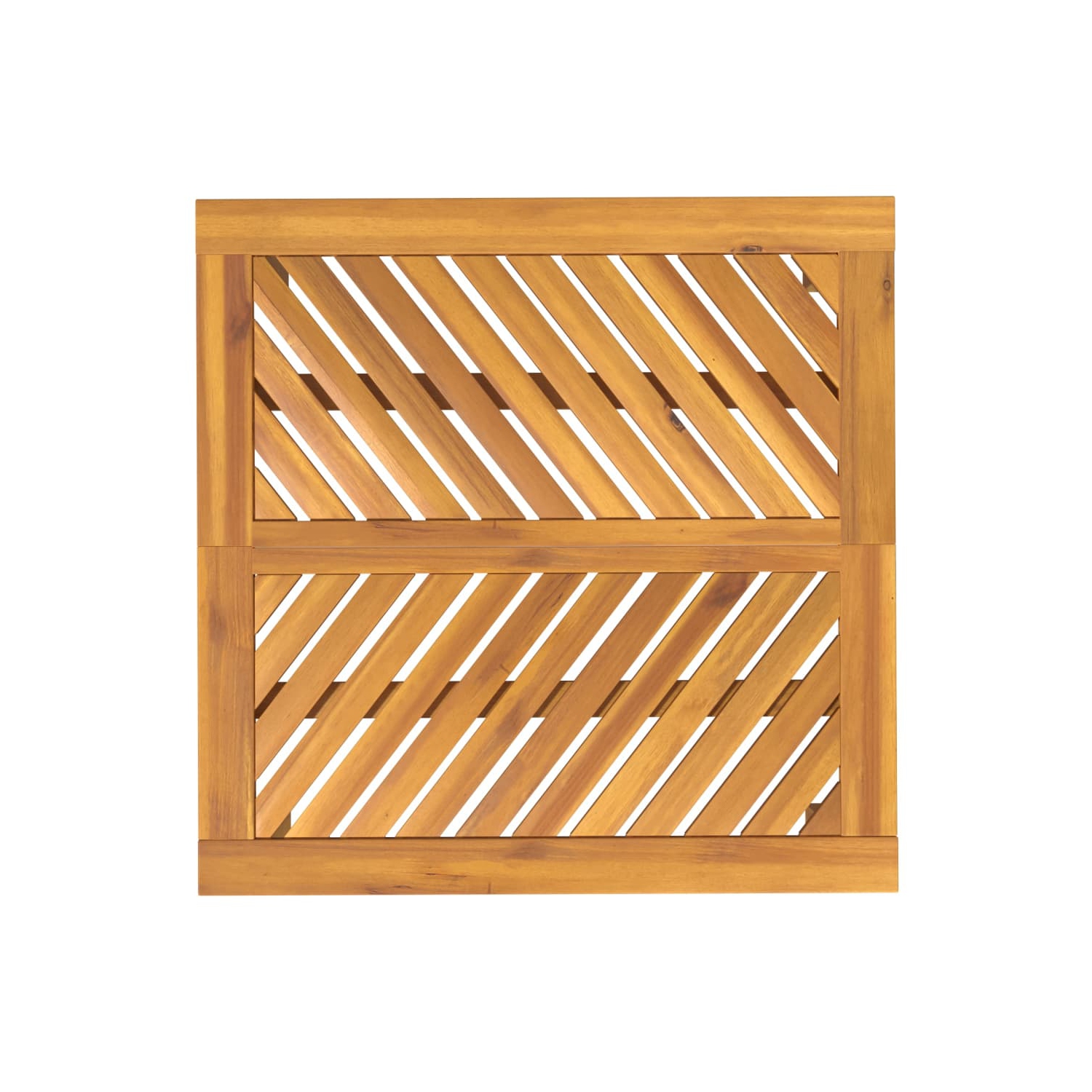 vidaXL Garden Dining Table 90x90x74 cm Solid Wood Acacia