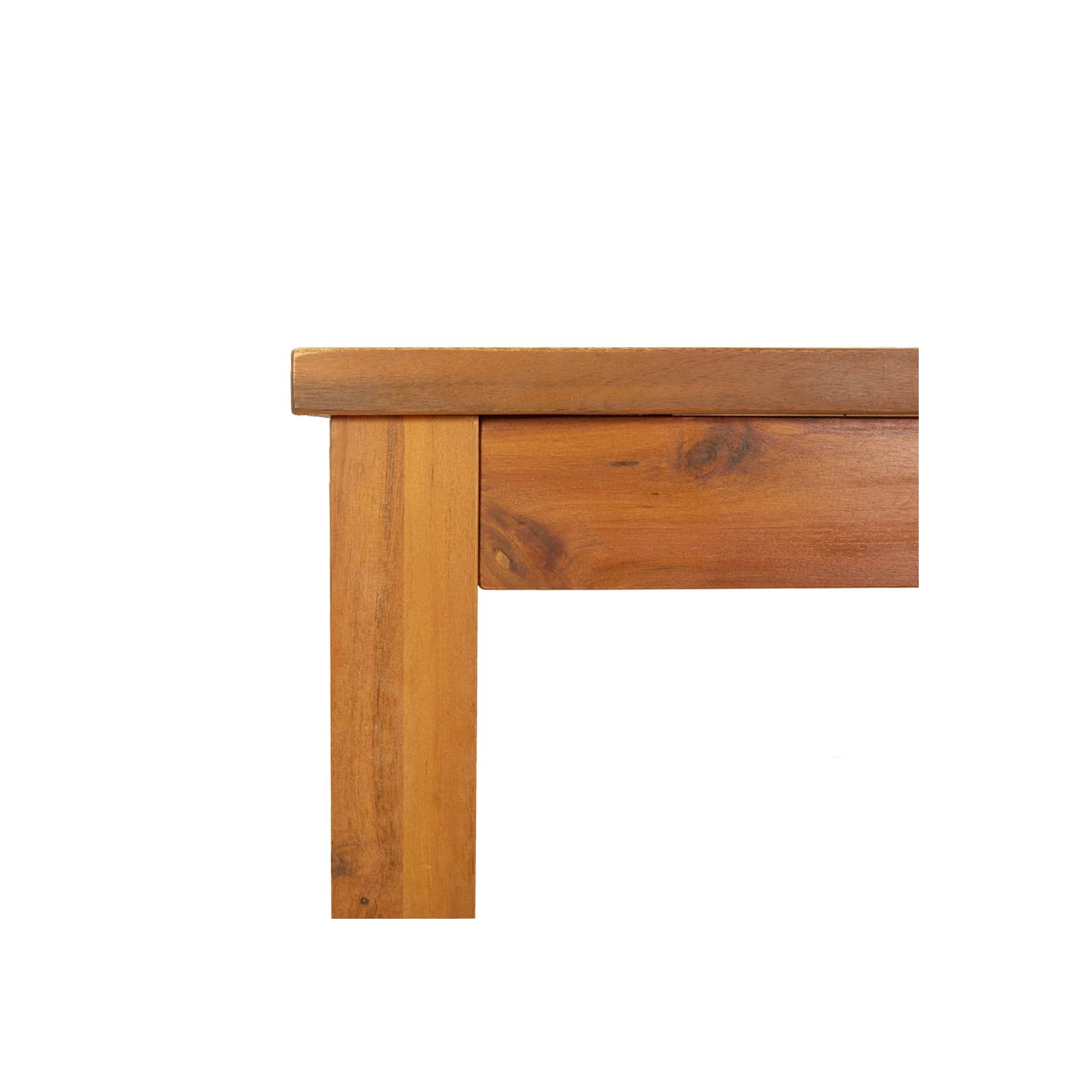 vidaXL Garden Dining Table 90x90x74 cm Solid Wood Acacia