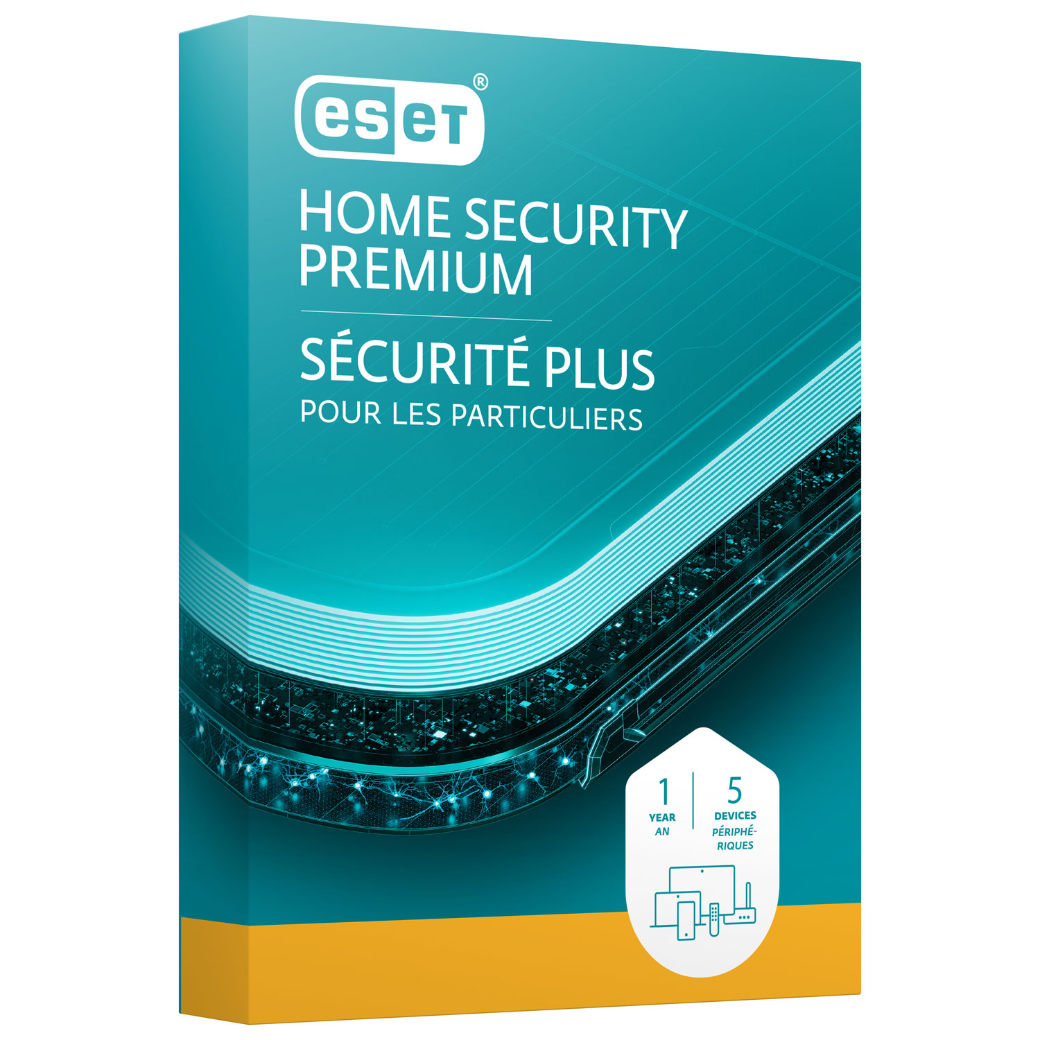 ESET Home Security Premium (PC/Mac) - 5 Devices - 1 Year