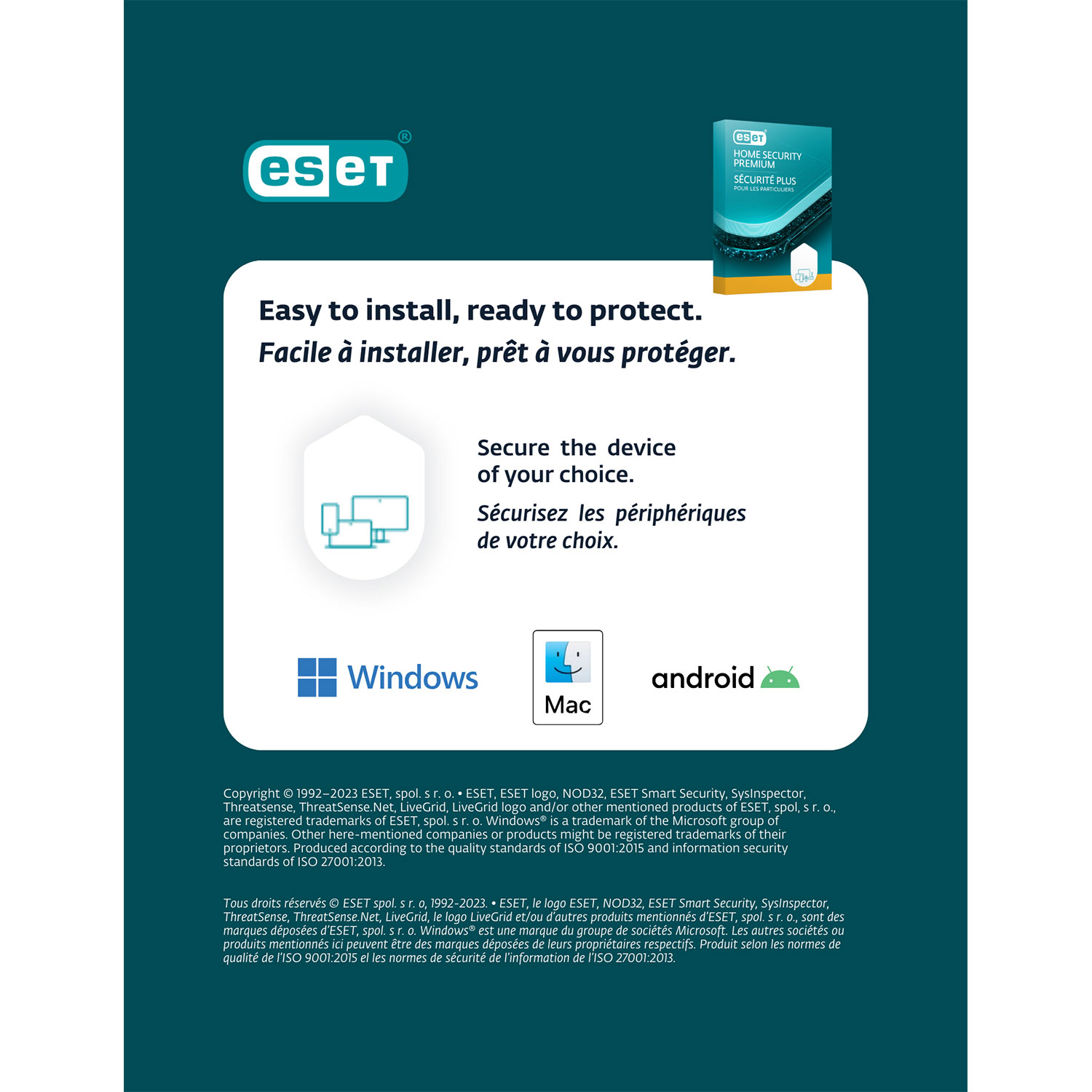 ESET Home Security Premium - 5 Devices - 1 Year