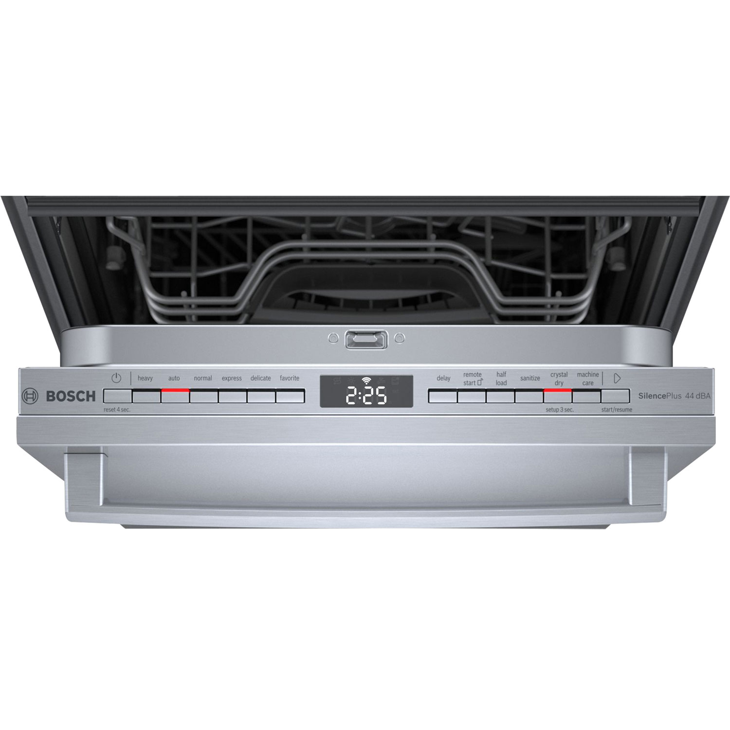 Bosch 18" 44dB Built-In Dishwasher w/ Stainless Steel Tub & Third Rack - Stainless