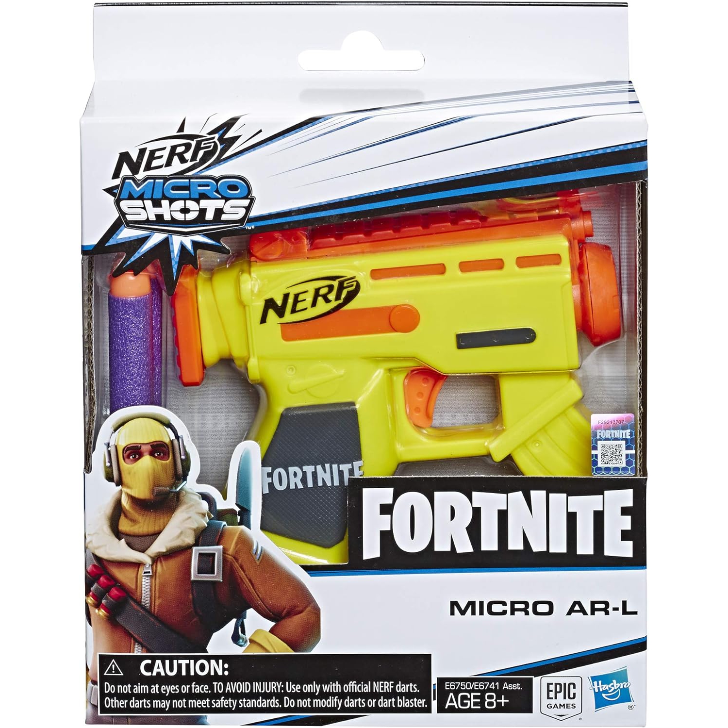 Hasbro HASBRO Fortnite NERF MicroShots Micro AR-L Blaster