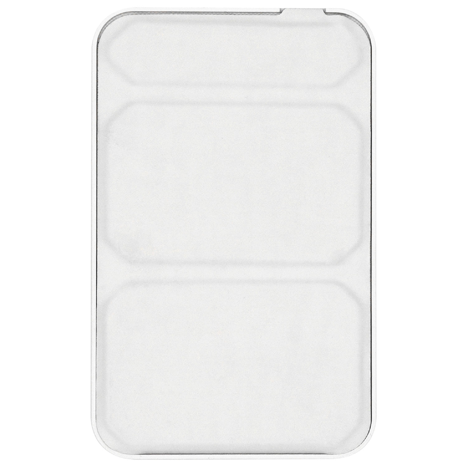 Chargeur portable sans fil 15 W 5000 mAh avec support de LBT - Blanc