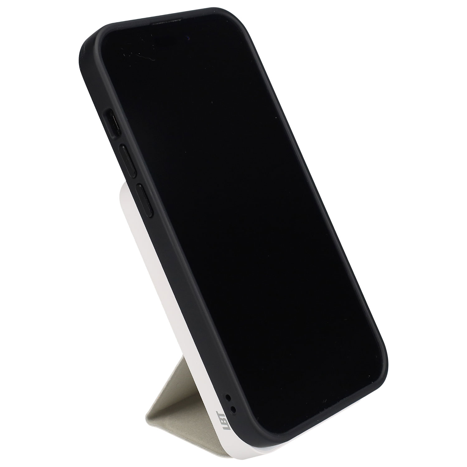 Chargeur portable sans fil 15 W 5000 mAh avec support de LBT - Blanc