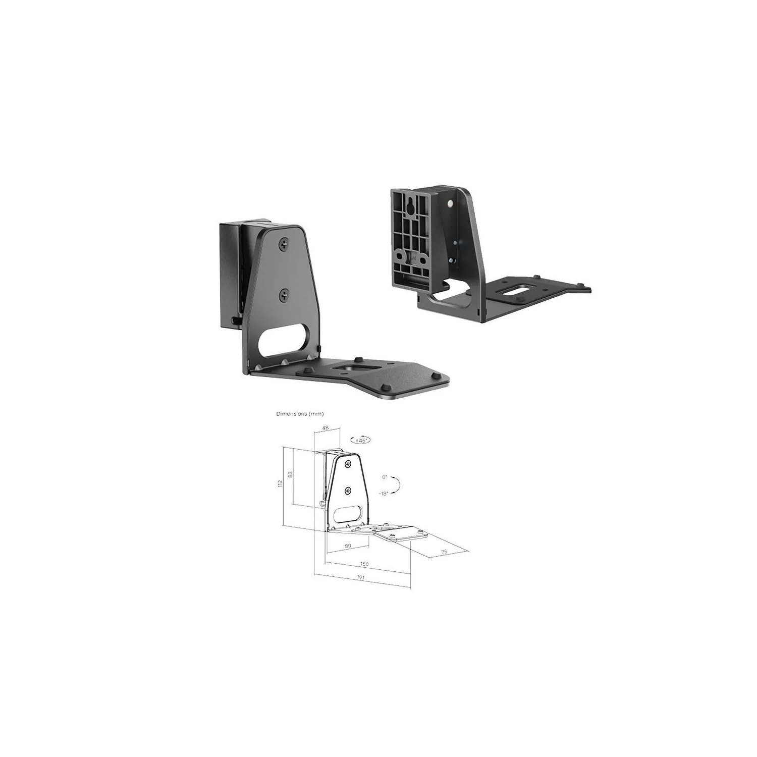 Sonora Wall Mount for Sonos Era 300 Speaker