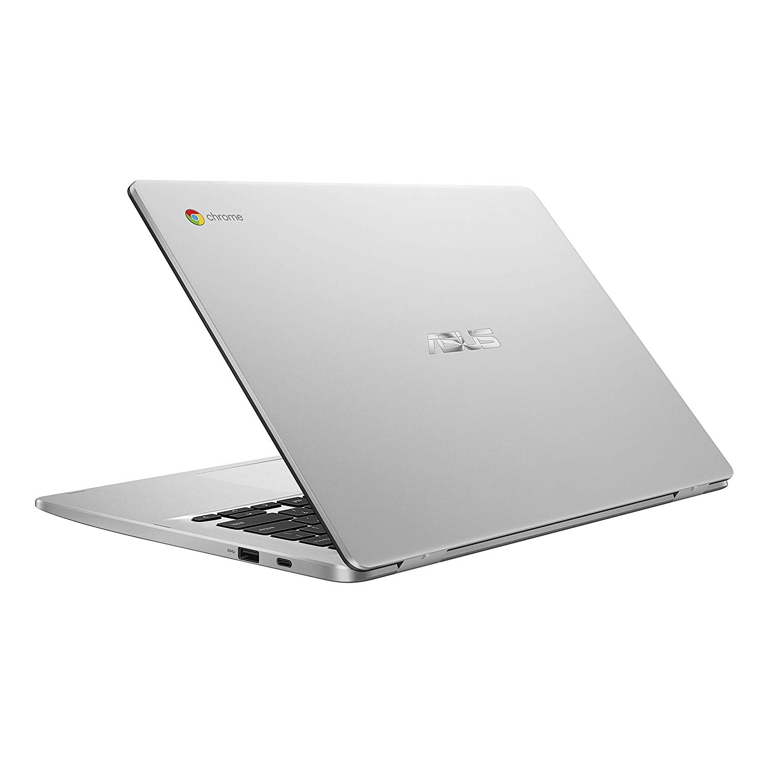 ASUS CX1400CKA-WS01-CB 14" HD Celeron N4500 4GB RAM 64GB SSD Chrome OS Transparent Silver Refurbished Good