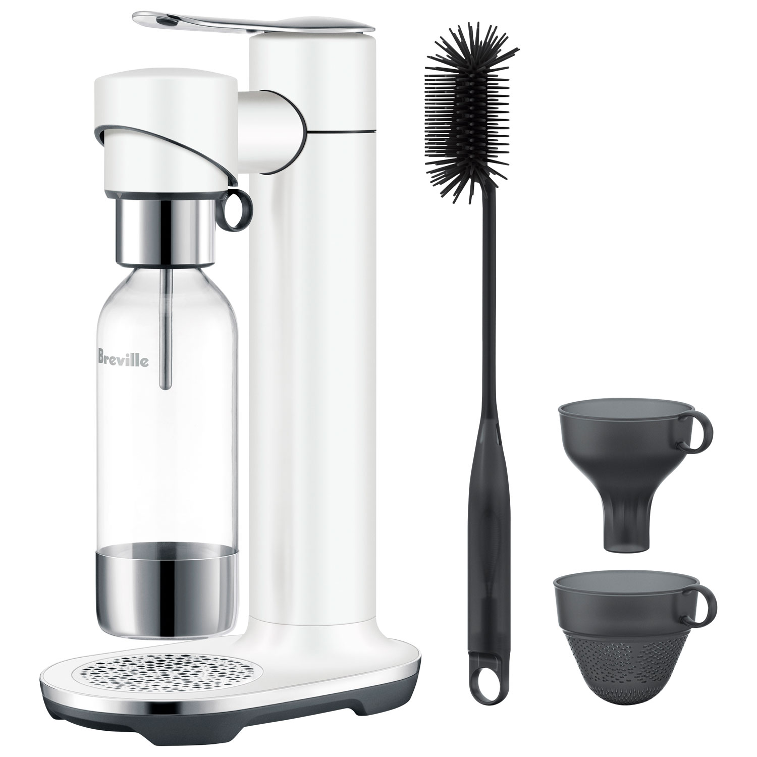 Breville InFizz Fusion 1L Soda Machine with FusionCap - Sea Salt