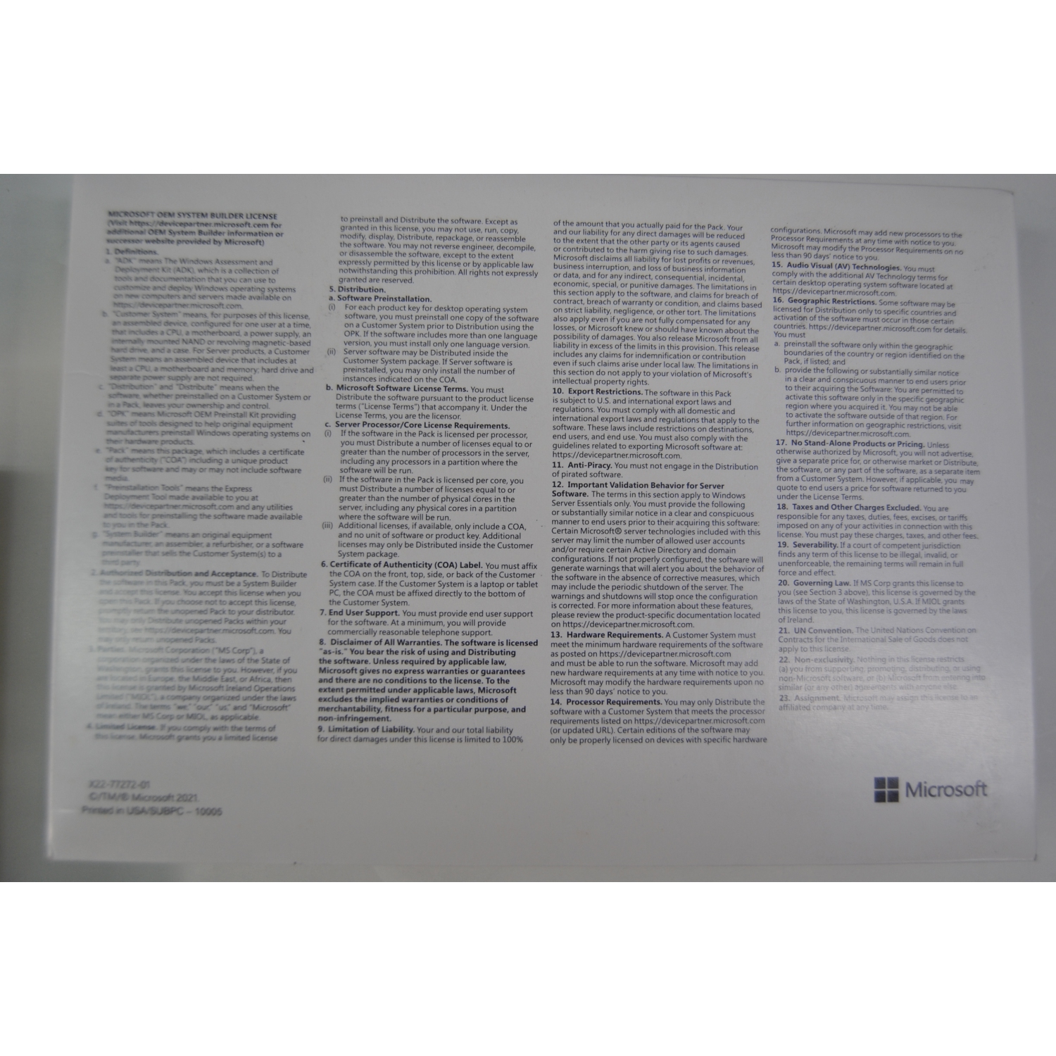 Microsoft Windows 11 Professional 64-bit English 1PK DSP OEI DVD BRAND NEW SEALED