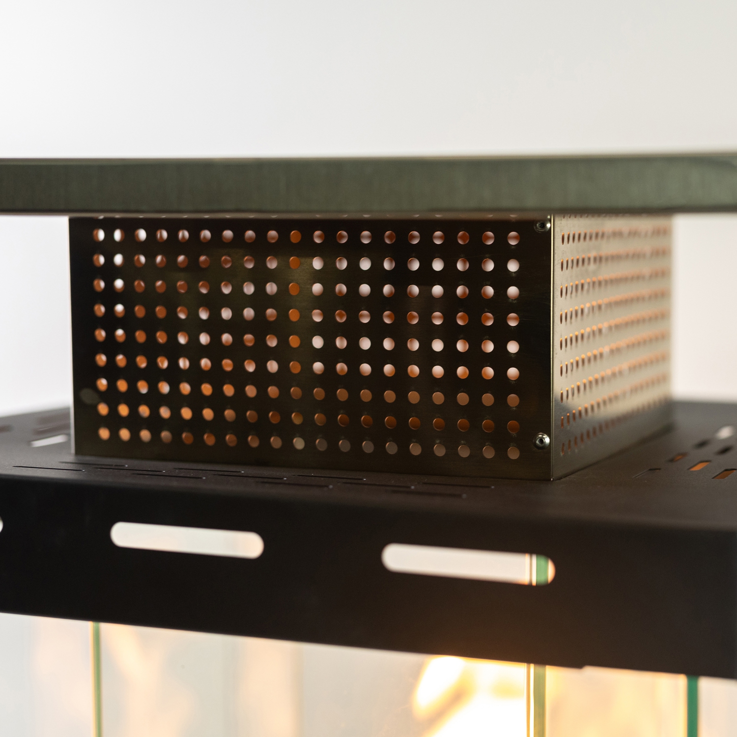 Outdoor Brown 12,500 BTU Propane Patio Column Heater