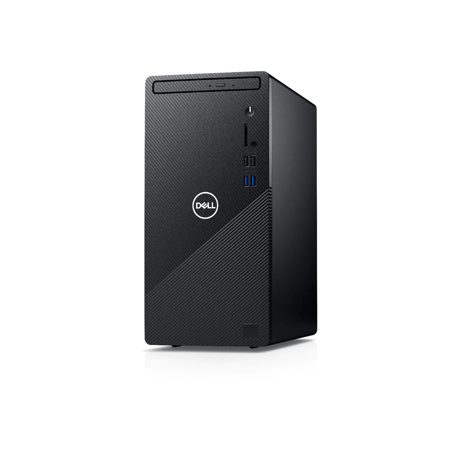 Refurbished Dell Inspiron 3880 Desktop | Core i3-10100 - 256GB SSD Hard Drive - 8GB RAM | 4 cores @ 4.3 GHz Win 10 Home Black