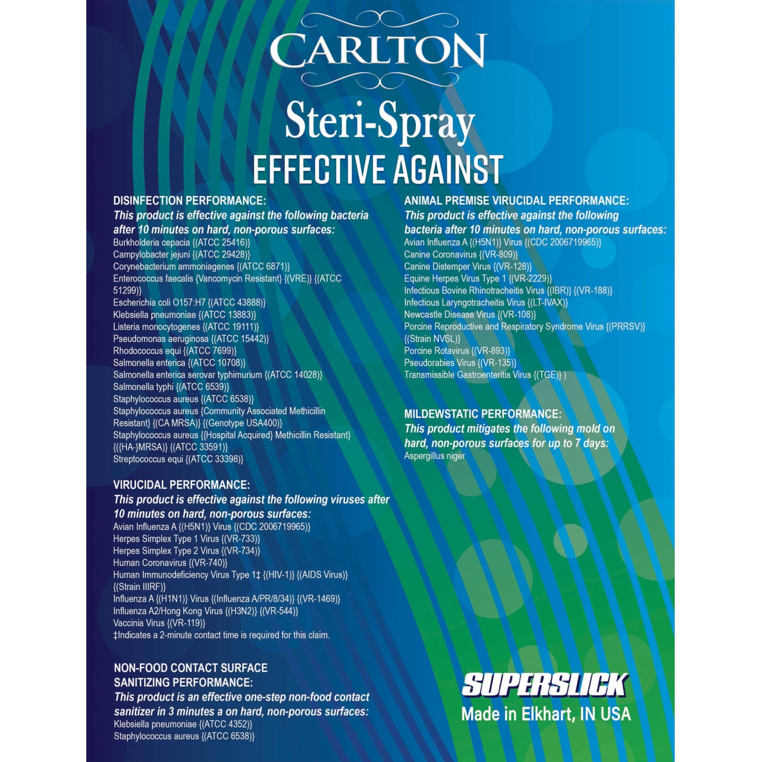 Carlton Steri-Spray Mouthpiece Cleaner 2oz