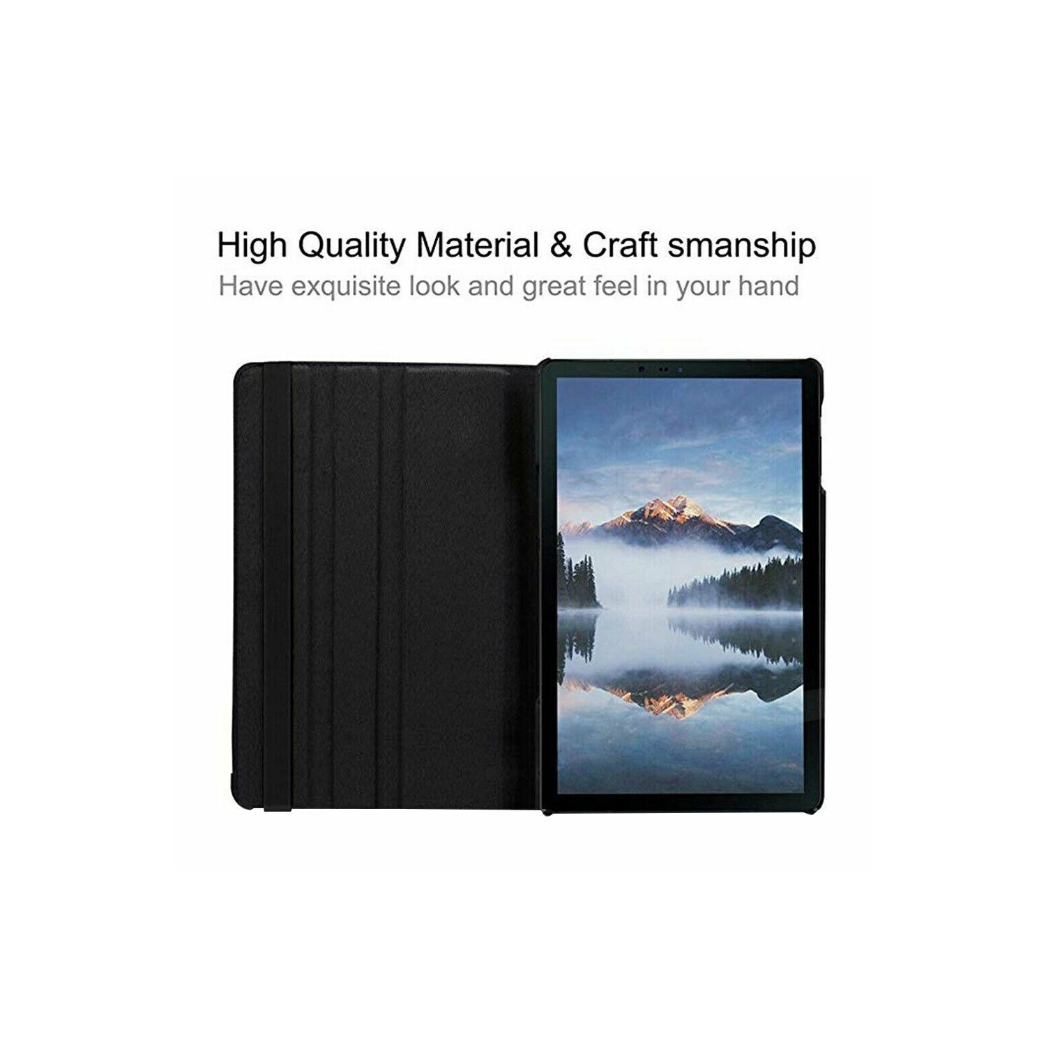Rotating Case for Samsung Galaxy Tab A9+/A9 Plus 11 Inch 2023, 90 Degree Rotating Stand Cover, Support Auto Wake Sleep for Galaxy Tab A9+ Tablet