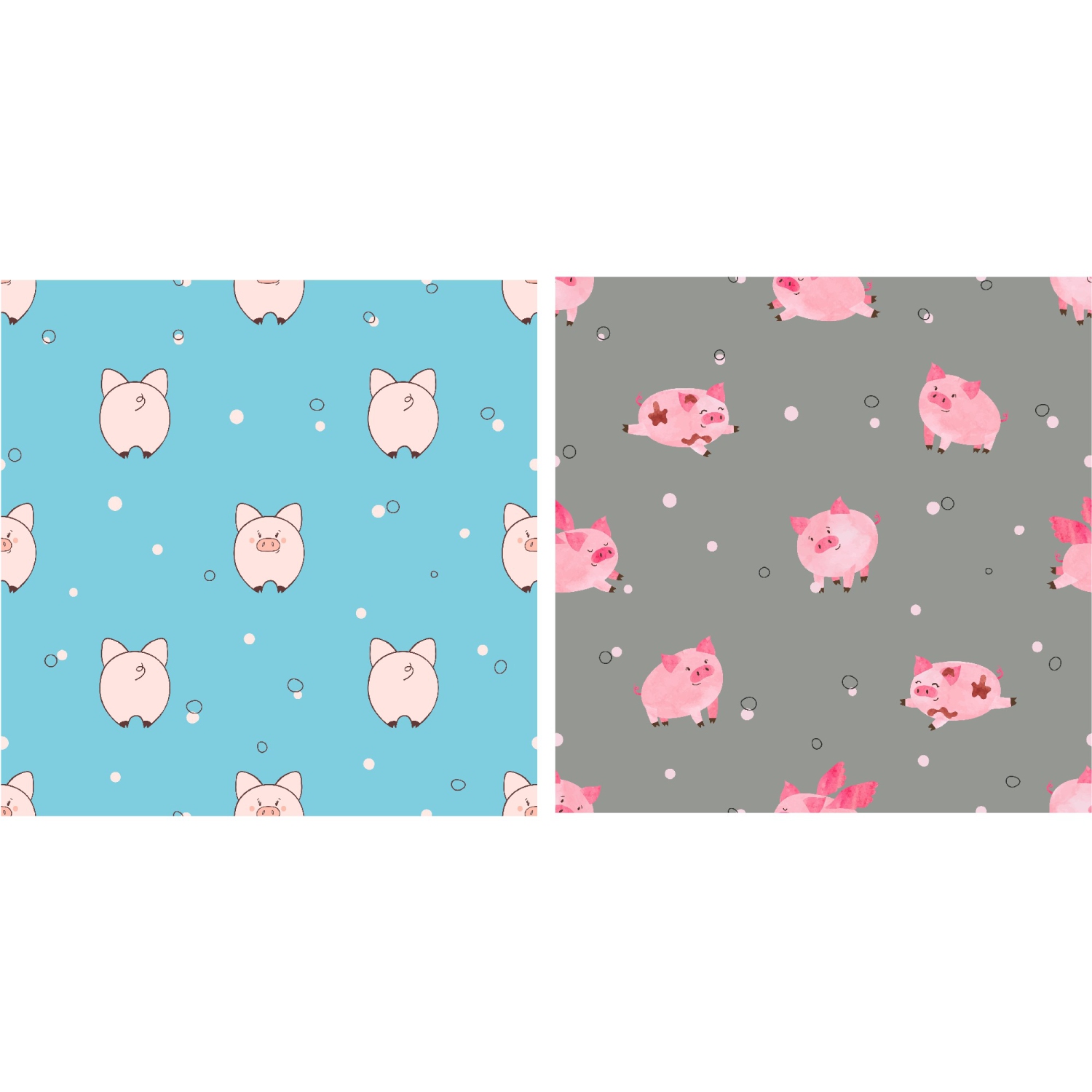 Maison Concepts Swedish Dish Cloth Pigs Set of 2