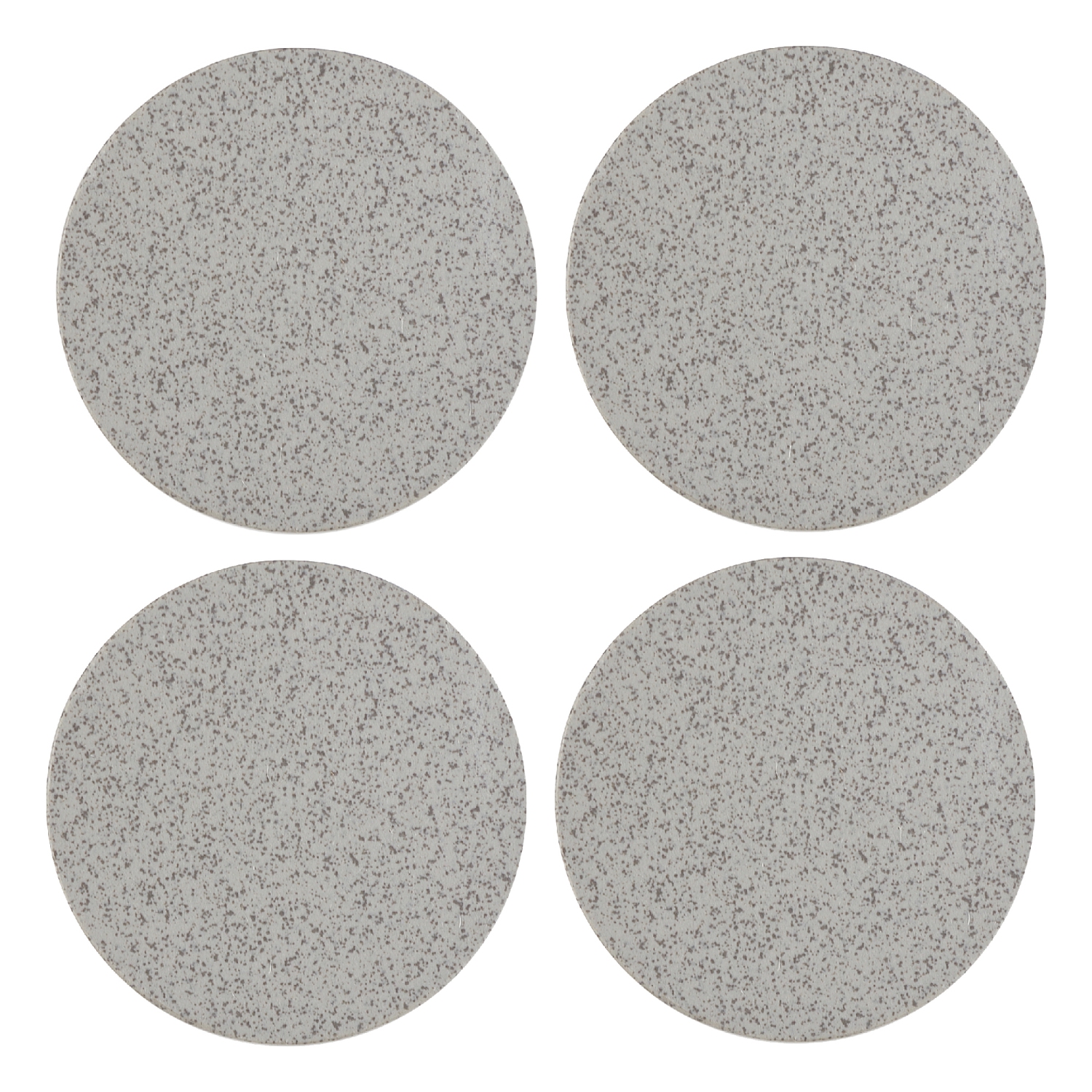 Maison Concepts 4PC Terrazzo Stone Round Coaster 4X4