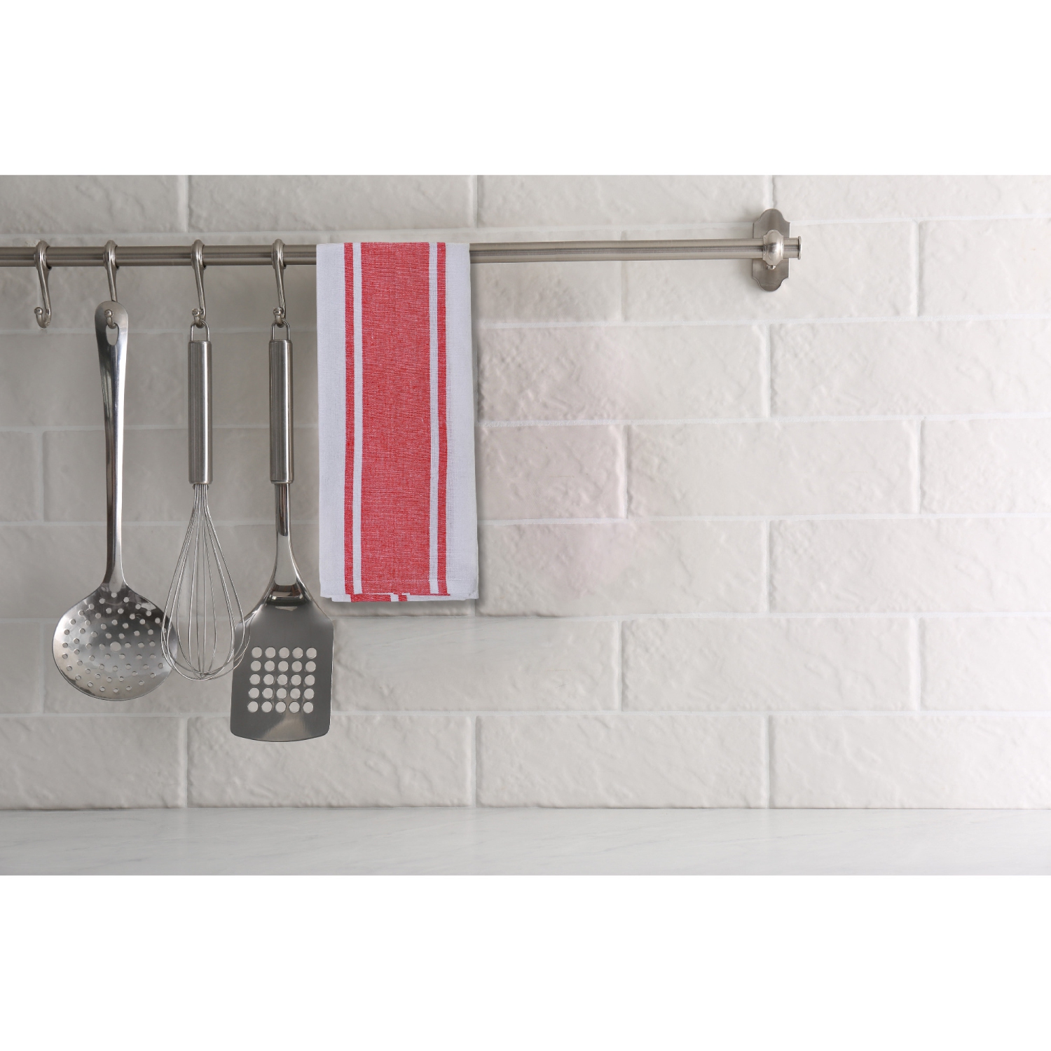 Maison Concepts 3 Pack Dish Cloth Set Red Plaid