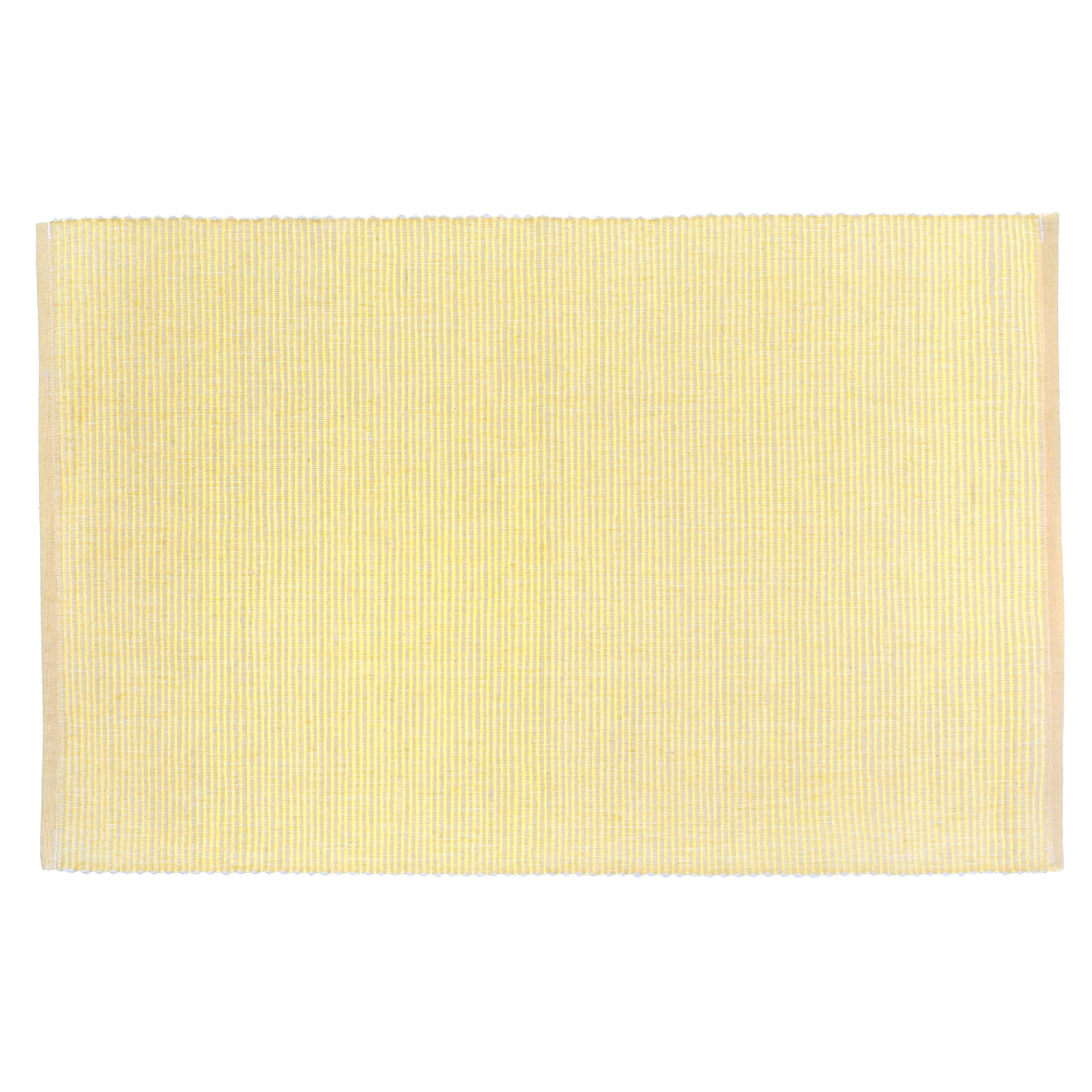 Maison Concepts Chambray Ribbed Placemat Butter 13 X 19 - Set of 12