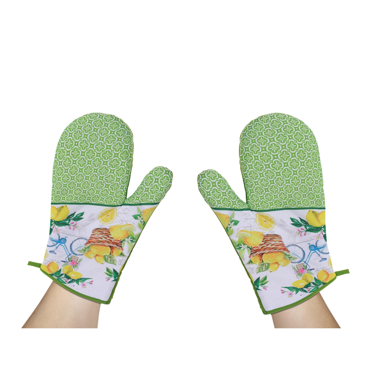 Maison Concepts Oven Mitts 2PC Lemon Fruit - Set of 2