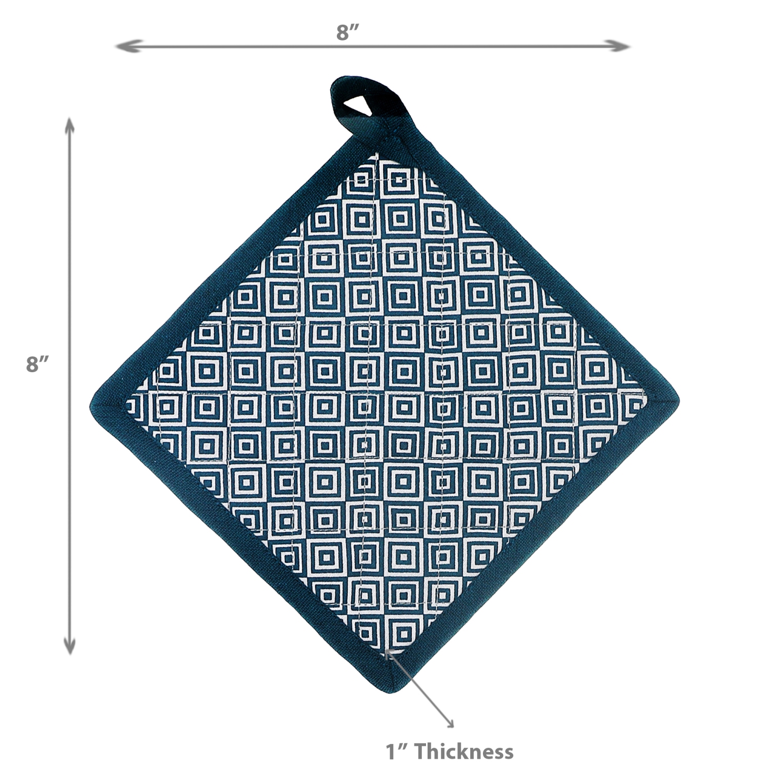 Maison Concepts Cotton Pot Holder Geometric - Set of 2