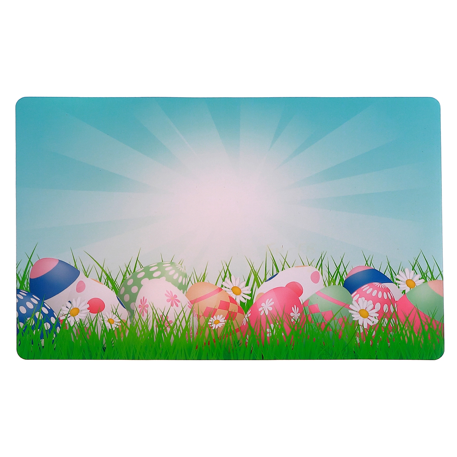 Maison Concepts Plastic Placemat Eggs In Grass 11 X 18 - Set of 12