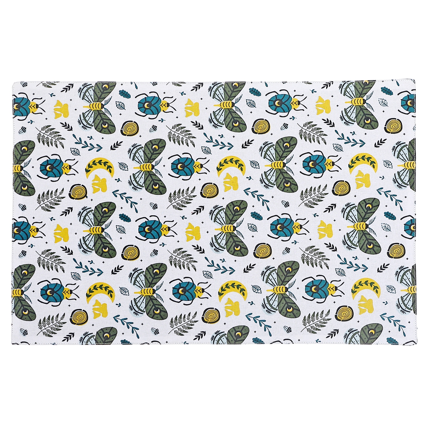Maison Concepts Cotton Placemat Butterfly & Beetle 12 X 18 - Set of 12