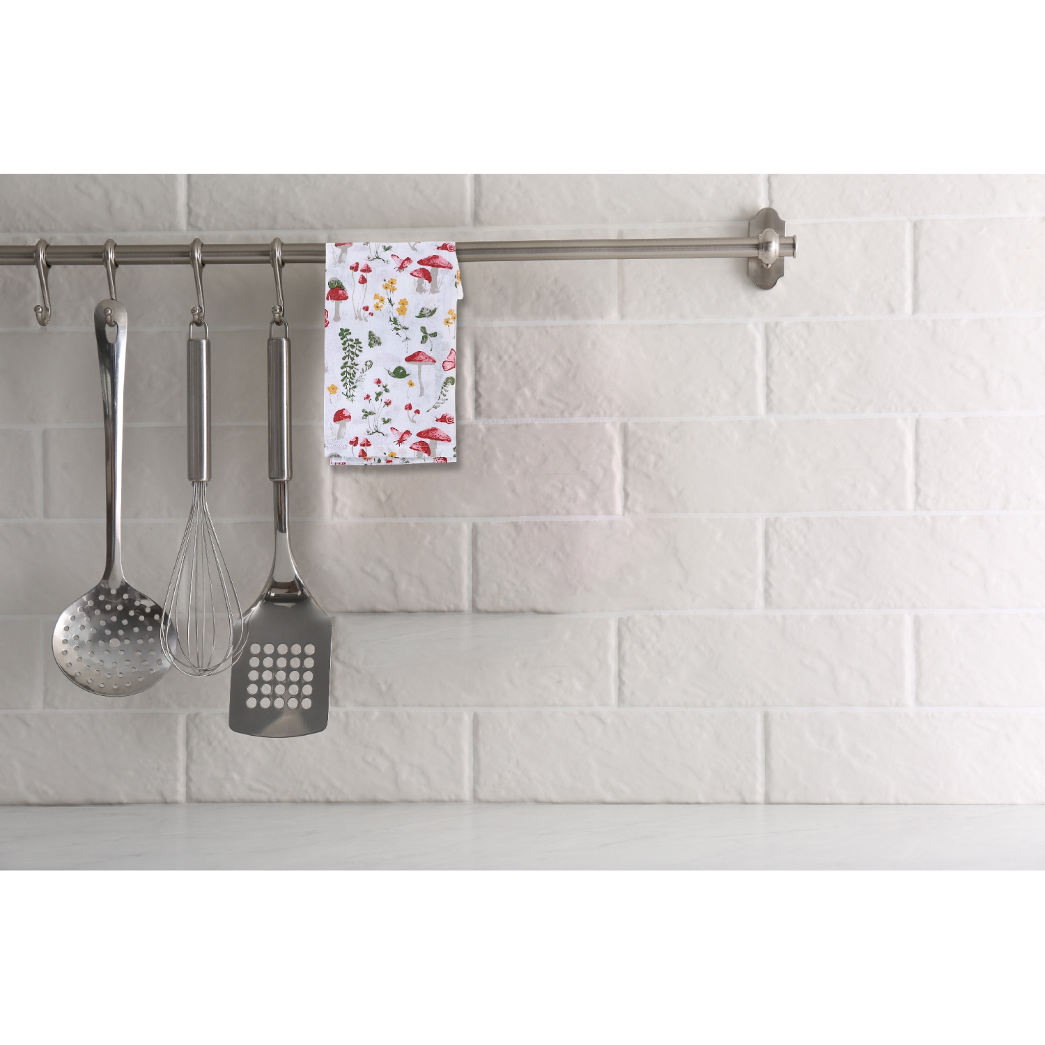 Maison Concepts Kitchen Towel Set Of 3 PCs Mushroom