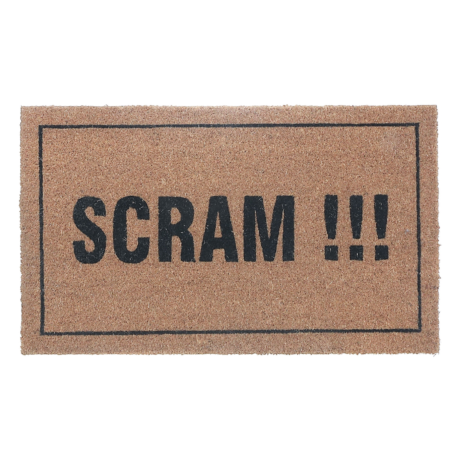 Maison Concepts Coir Door Mat Scram 18 X 30