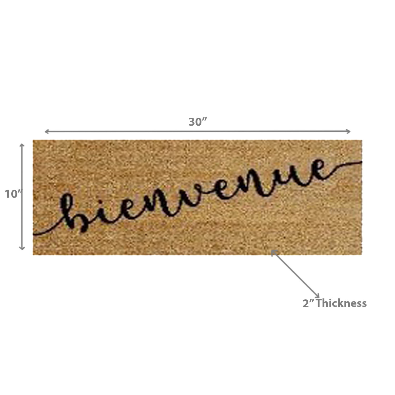 Maison concepts Coir Door mat Biensport 10 x 30