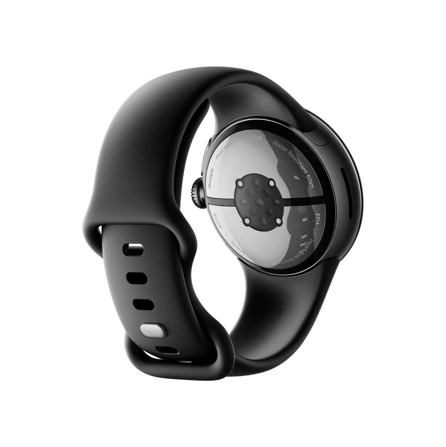 Remis à neuf - Montre Pixel Watch 2 (GPS + LTE) de Google 40&nbsp;mm avec boîtier en aluminium noir et bracelet sport noir
