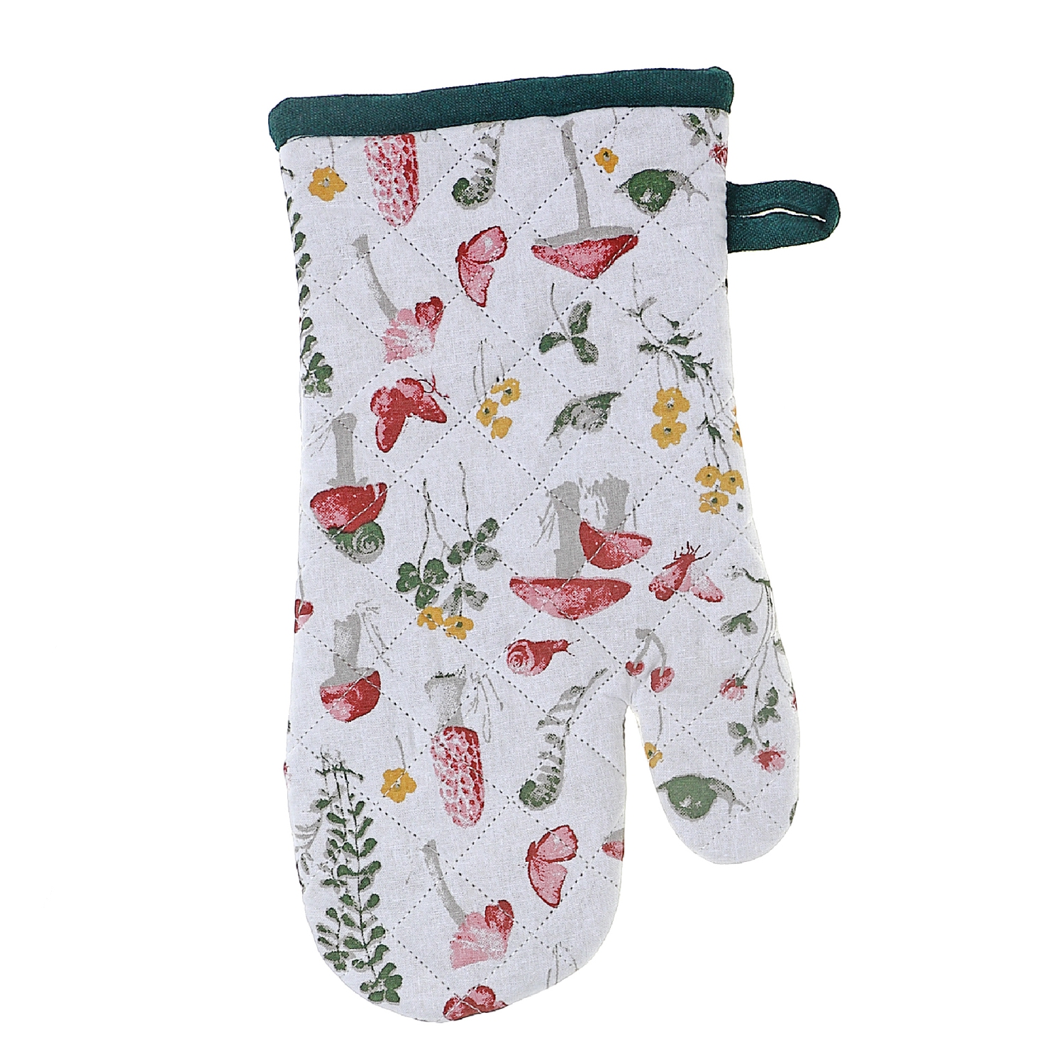 Maison Concepts Cotton Oven Mitt Mushroom - Set of 2