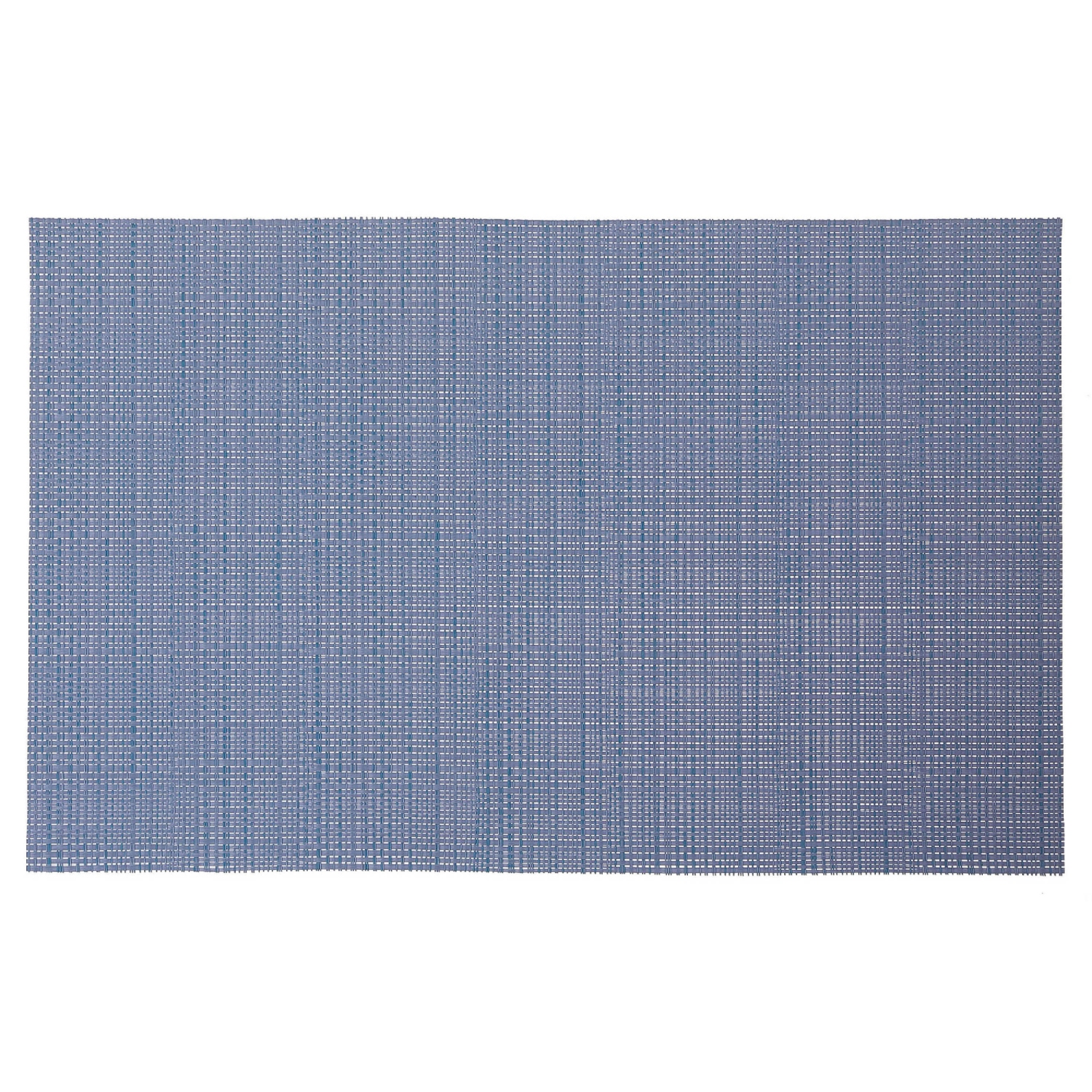 Maison Concepts Vinyl Placemat Linen Perwinkle 12 X 18 - Set of 12