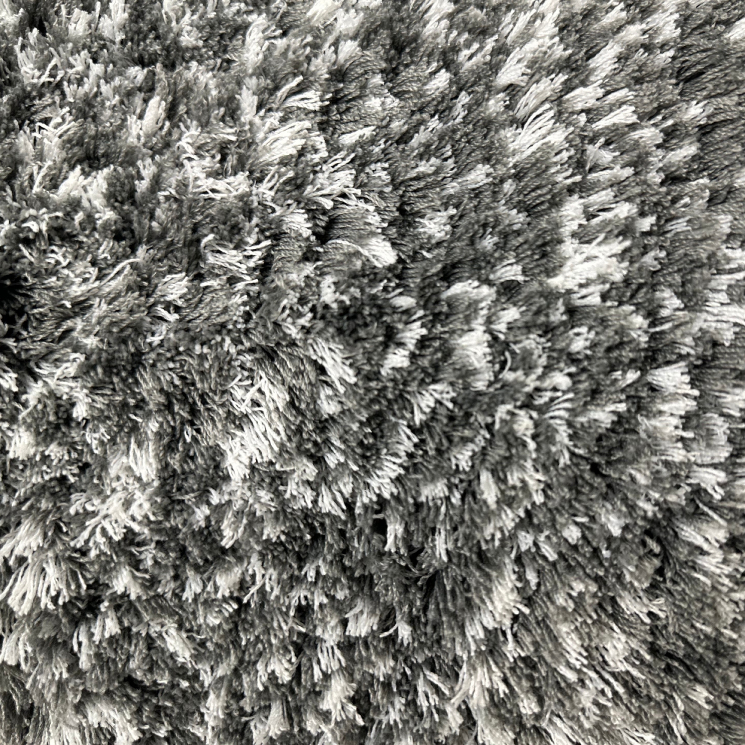 Maison Concepts Handwoven Pouf Wooden Stand Grey