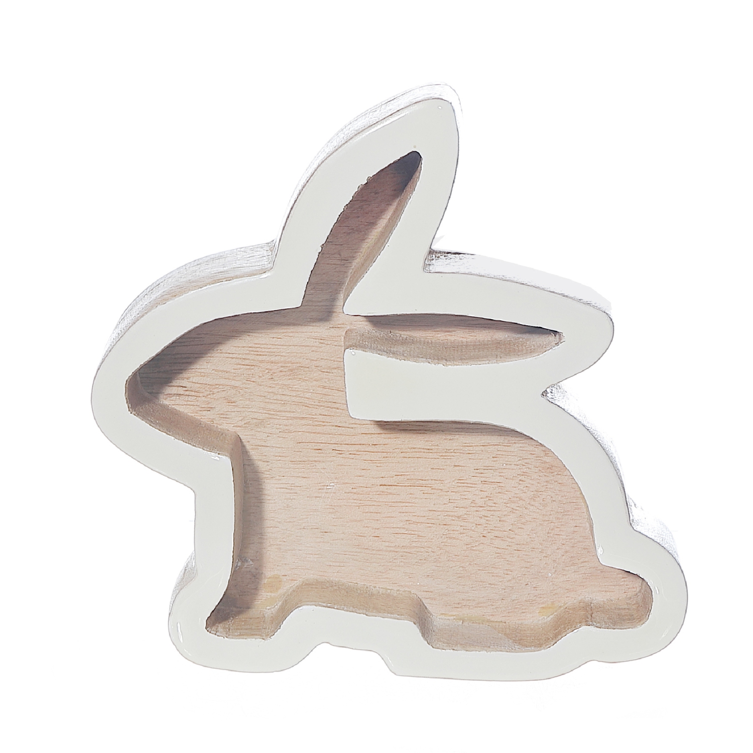 Maison Concepts Wooden Bunny With Enamel Finish