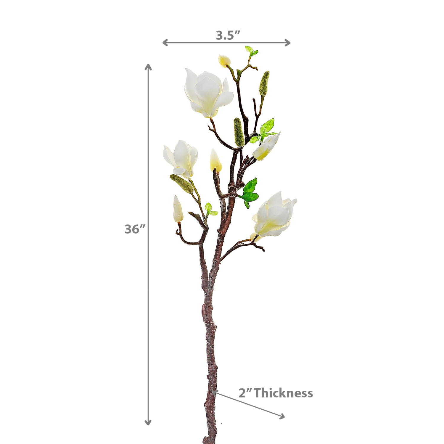 Maison Concepts Magnolia Large Spray White