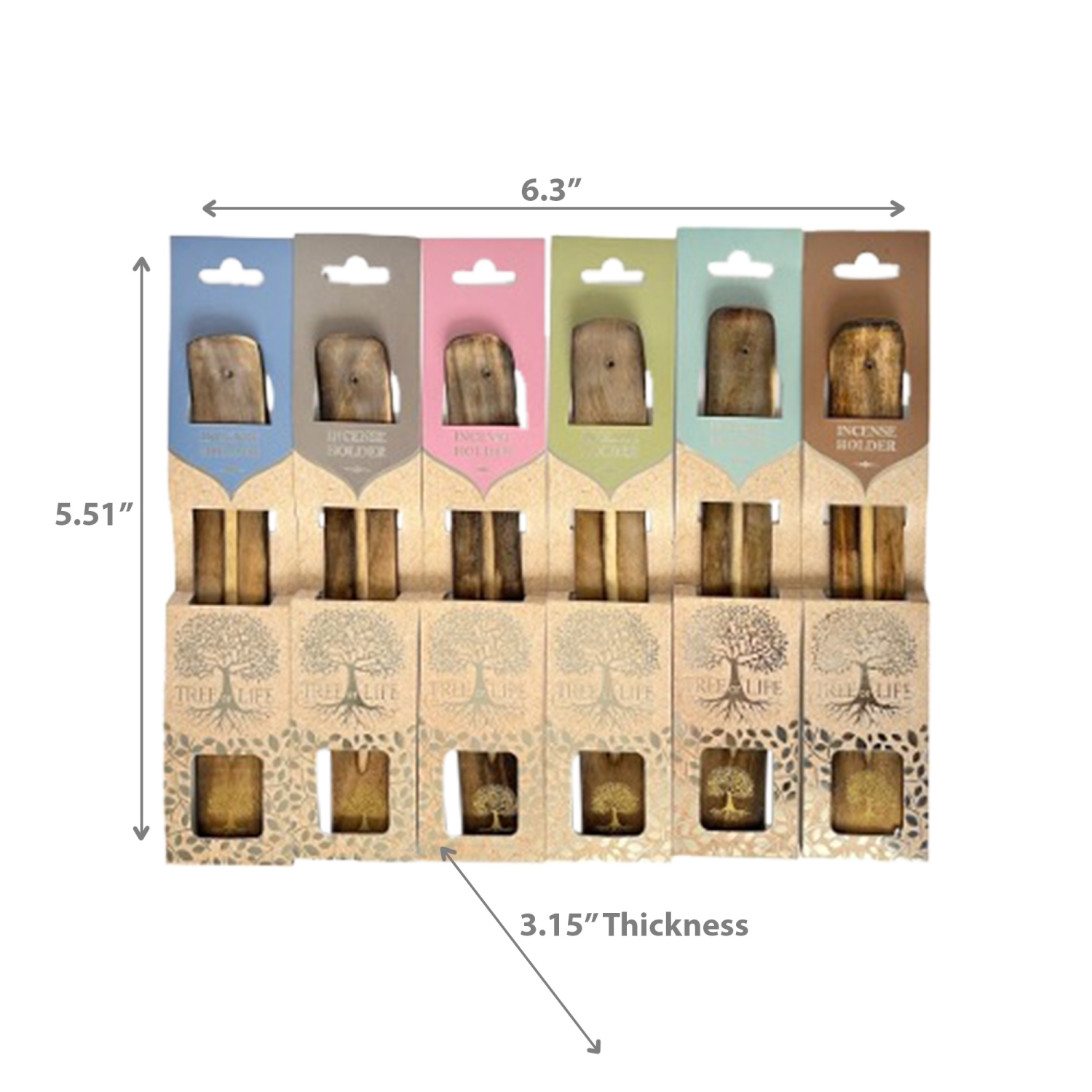 Ensemble de 10ml brûleurs à huile Tree of Life de Maison concepts