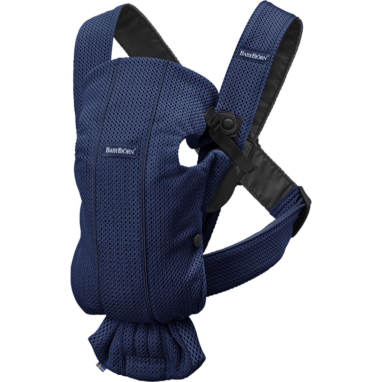Porte-bébé Mini de BabyBjorn - 3D filet, bleu marine