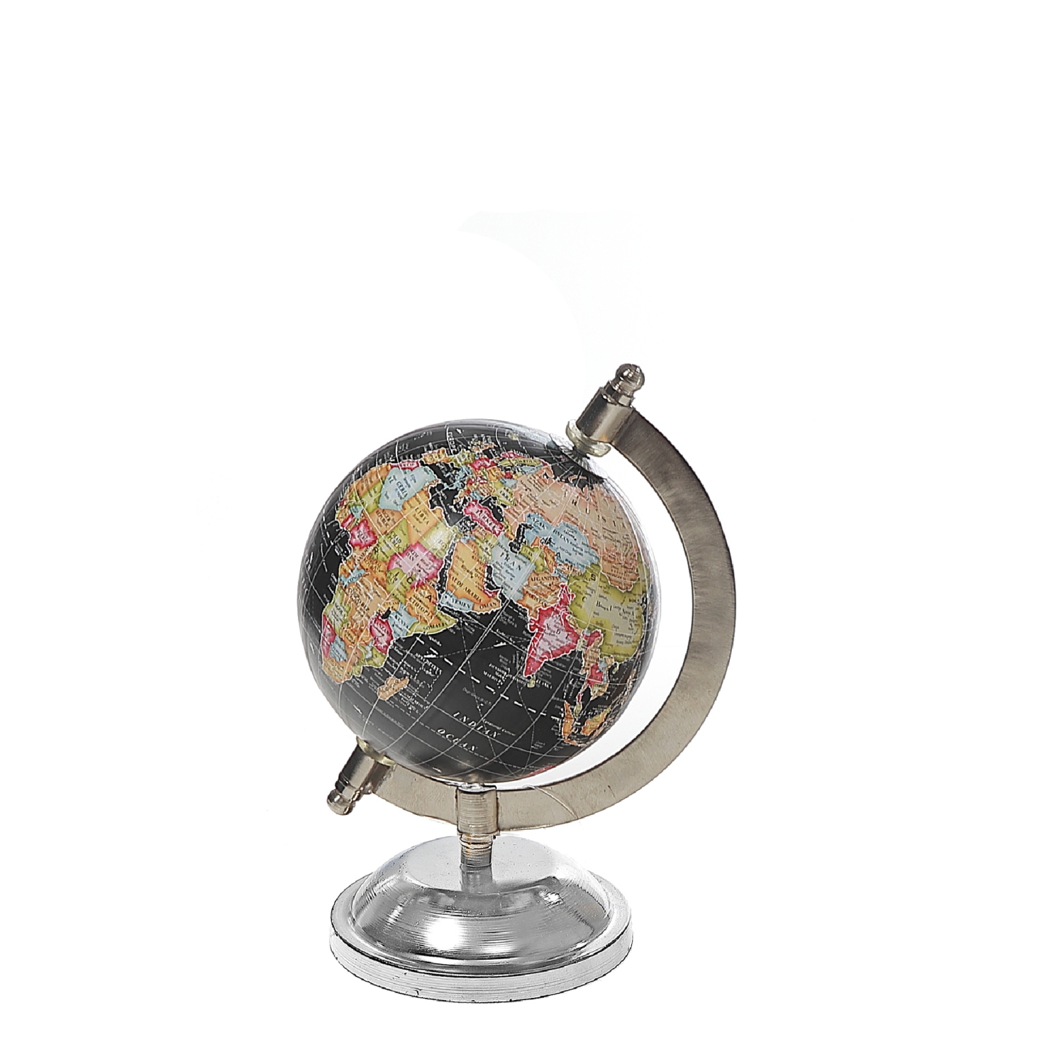 Maison Concepts 4" Decorative Black Globe With Stand