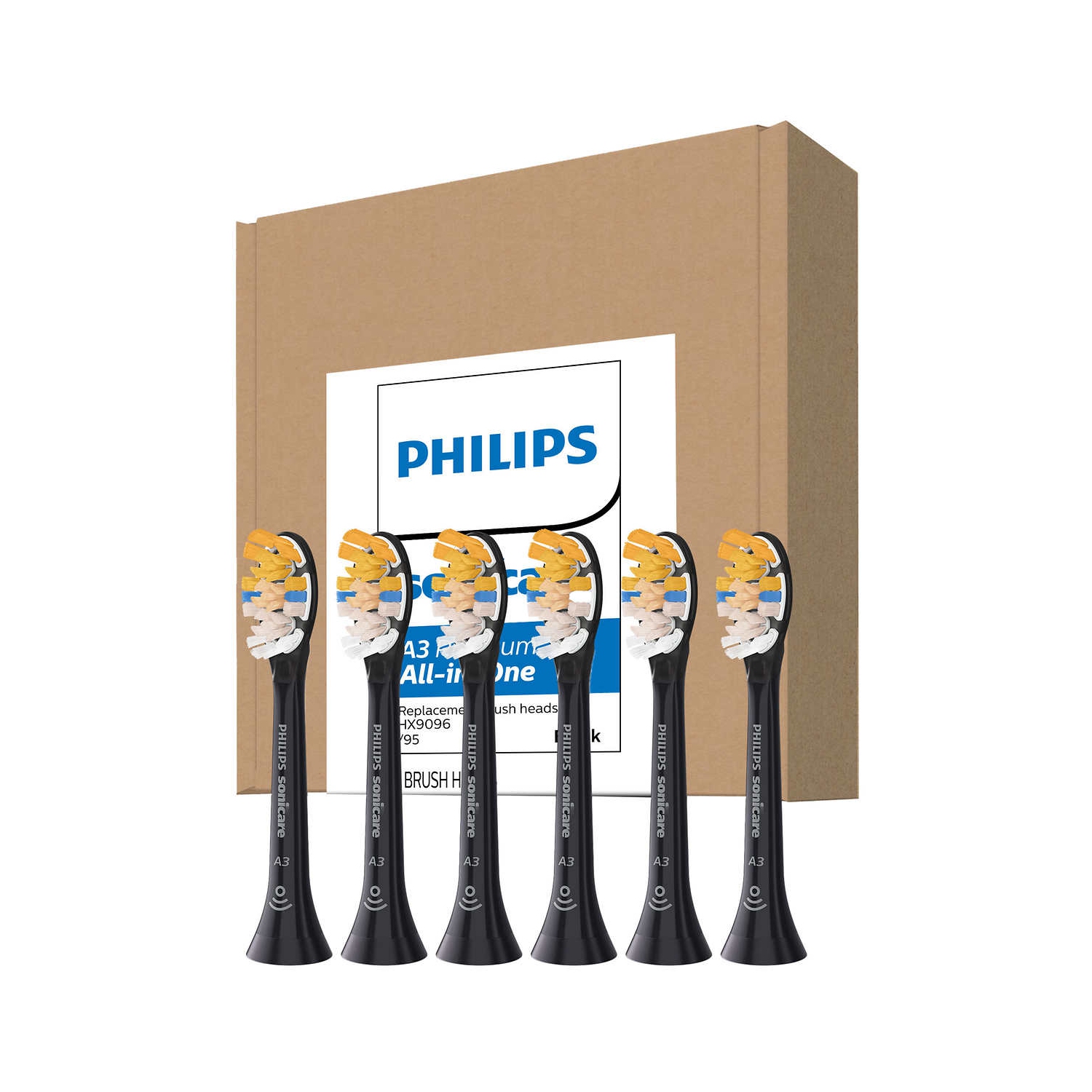 Philips Sonicare Premium All-In-One, 6-pack
