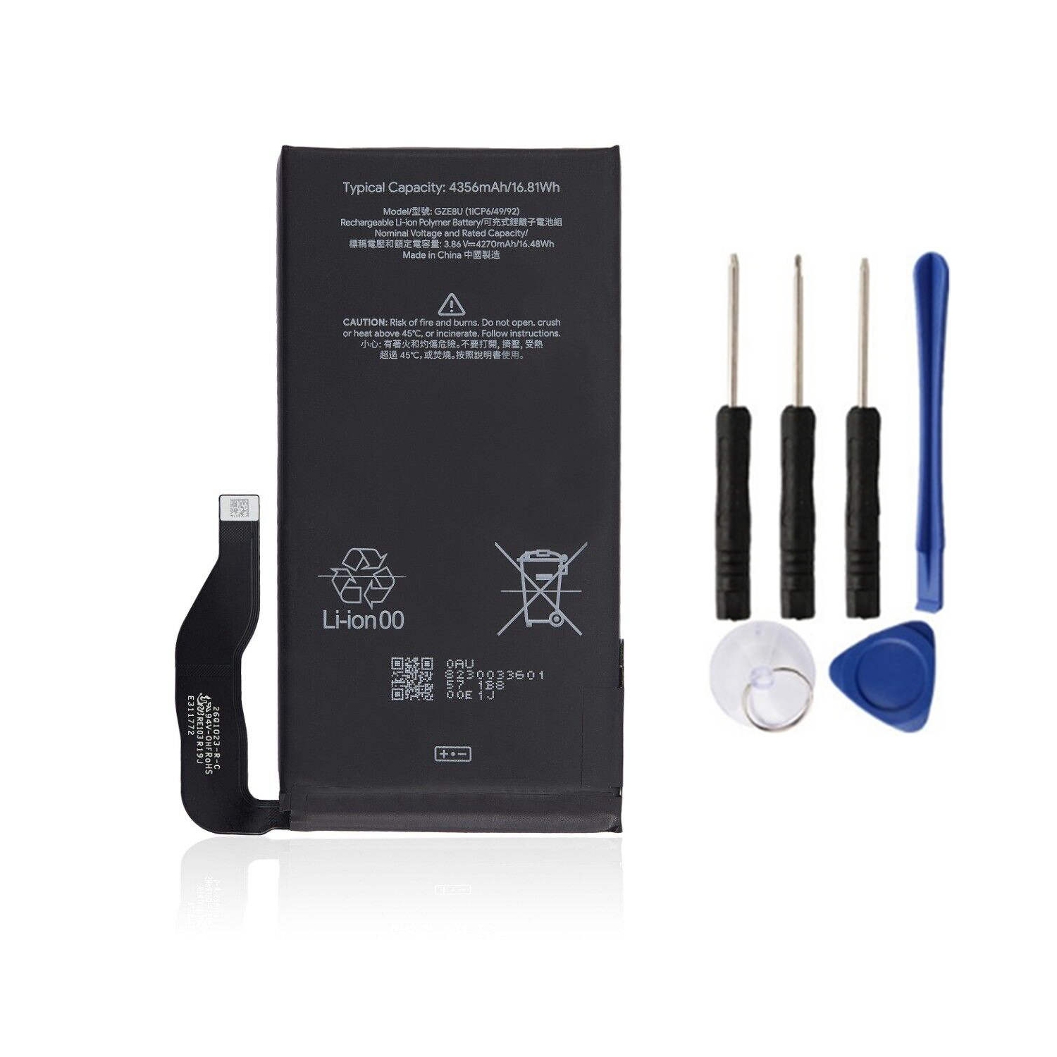 Replacement Battery & Repair Tools Compatible for Google Pixel 7, GZE8U