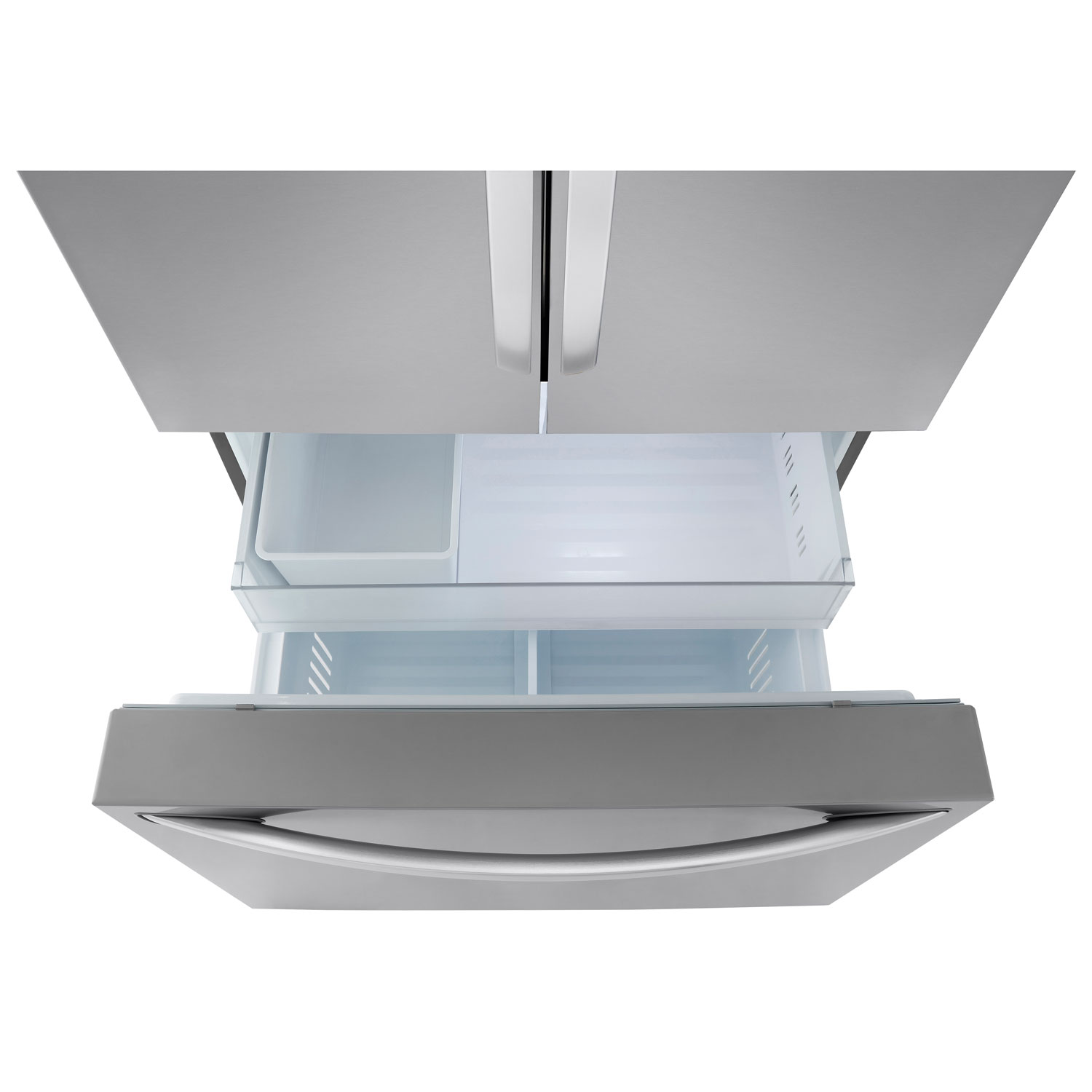 LG 36" 31.7 Cu. Ft. French Door Refrigerator with Water Dispenser - Stainless Steel