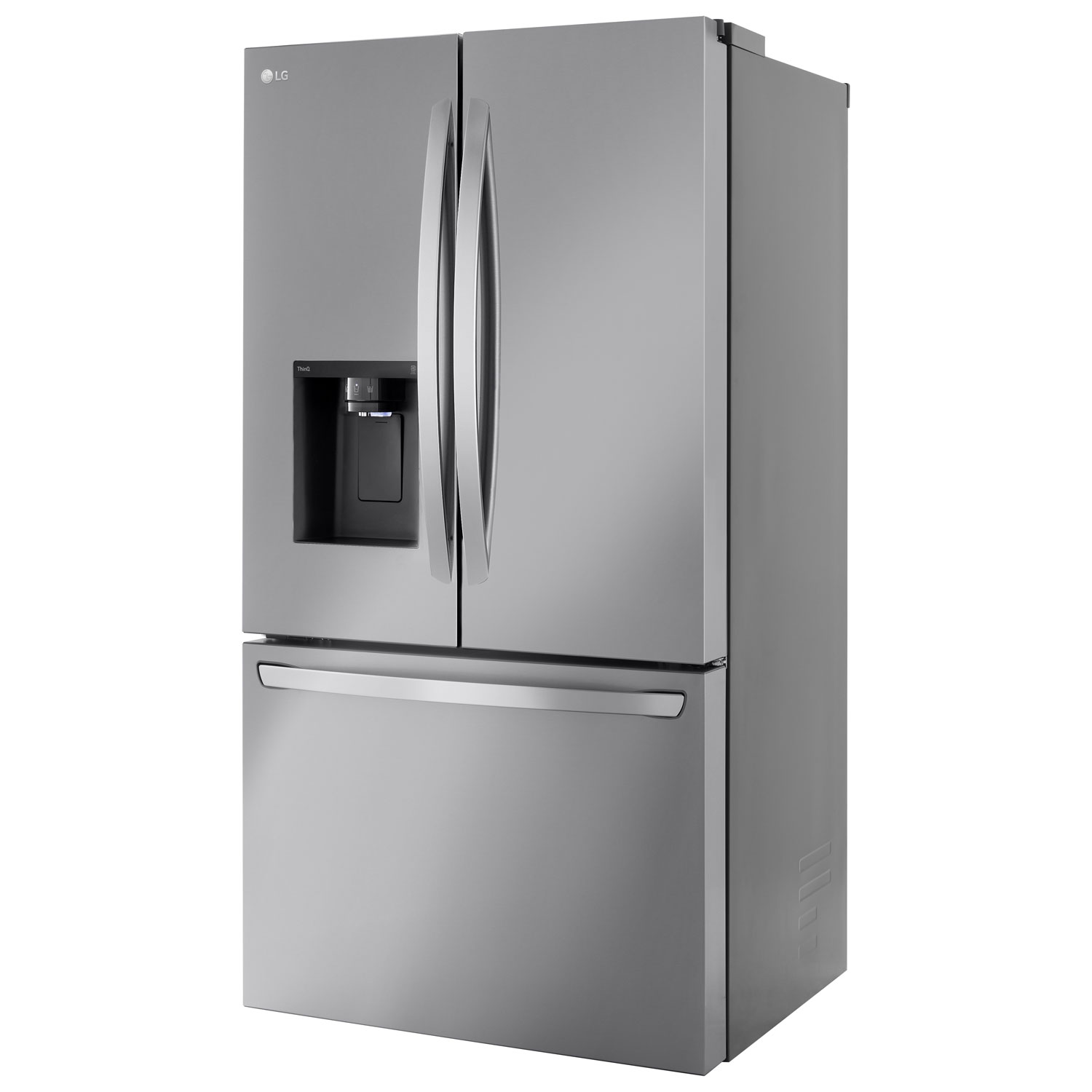 LG 36" 31 Cu. Ft. French Door Refrigerator with Water & Ice Dispenser - Stainless Steel