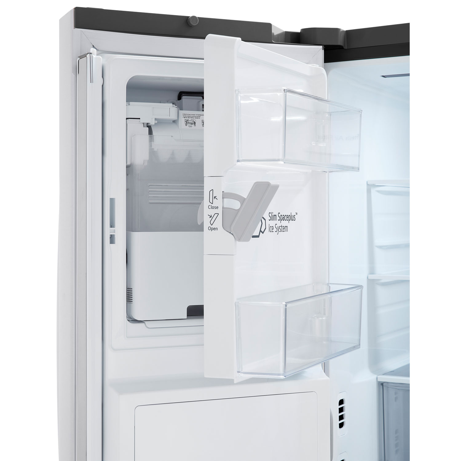 LG 36" 31 Cu. Ft. French Door Refrigerator with Water & Ice Dispenser - Stainless Steel