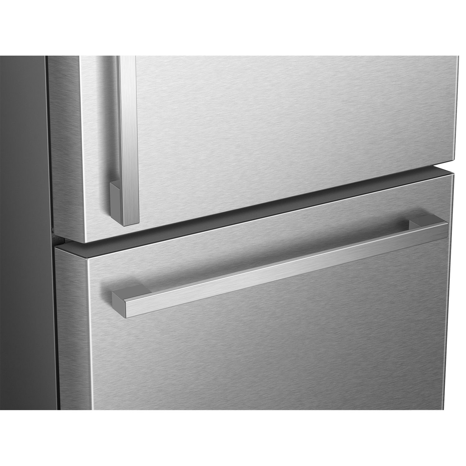 Réfrigérateur à congélateur inférieur 22,3 pi³ 31,3 po de Hisense - Acier inoxydable