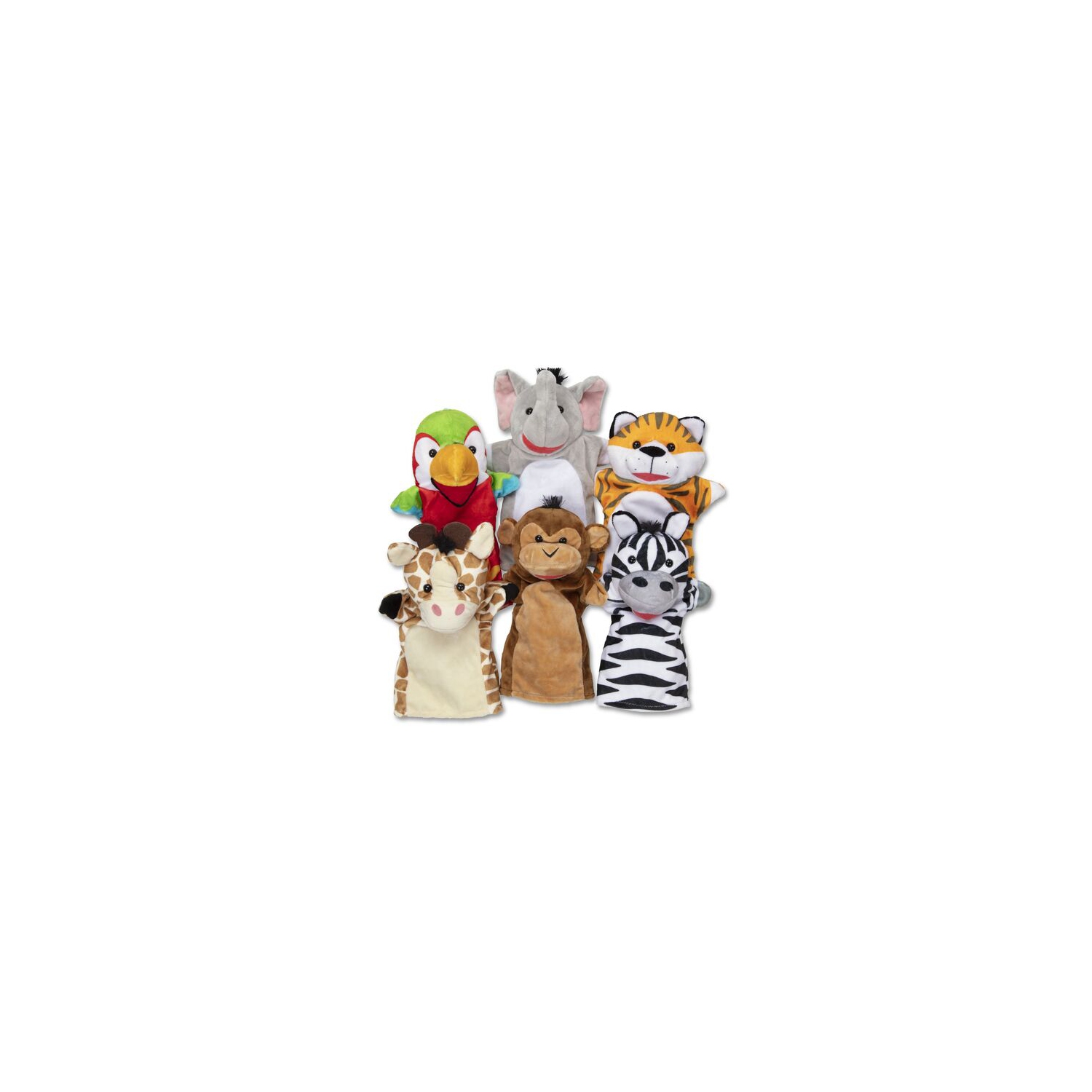 Safari Buddies Hand Puppets