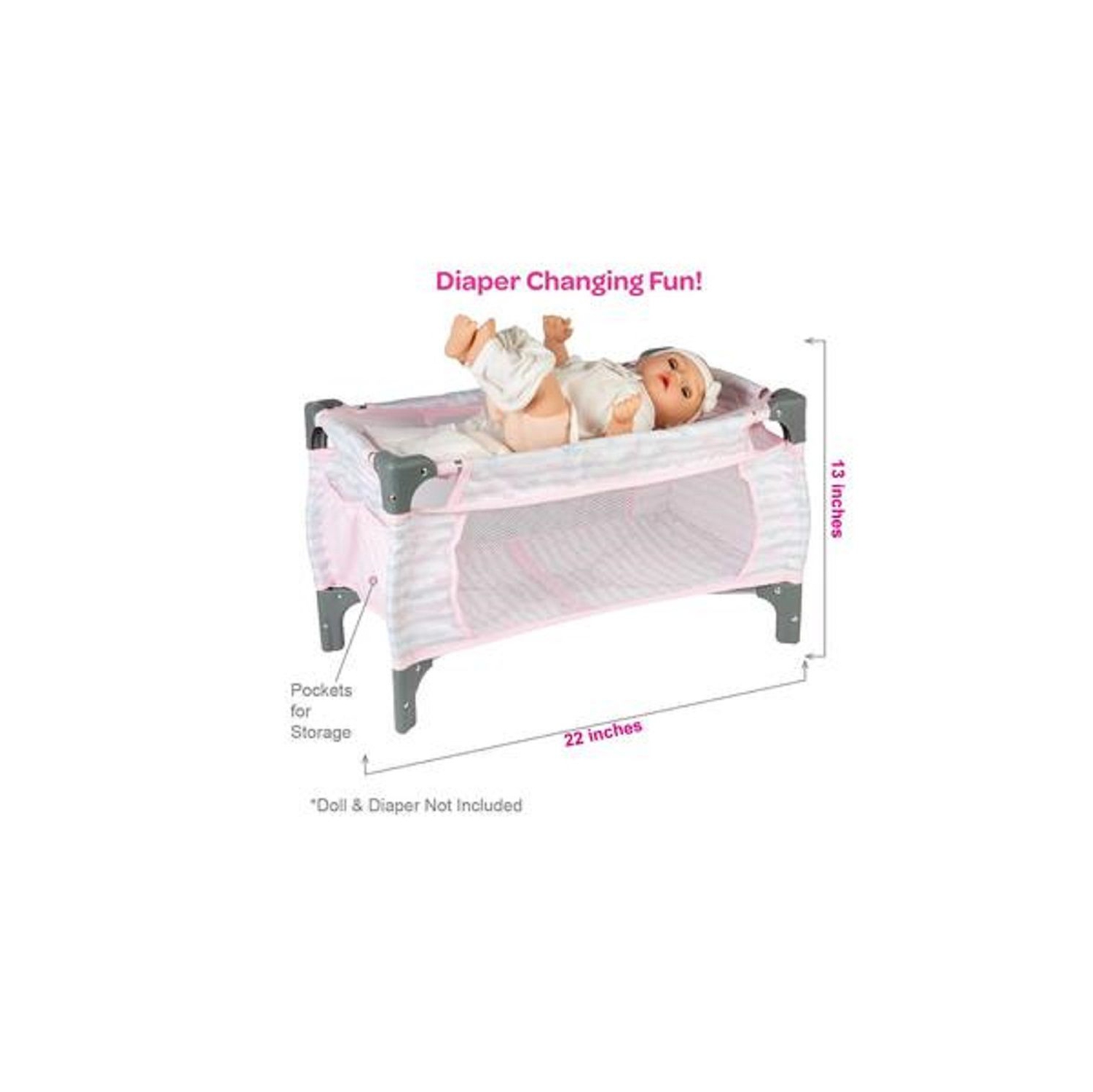 Deluxe Pack N Play Pink