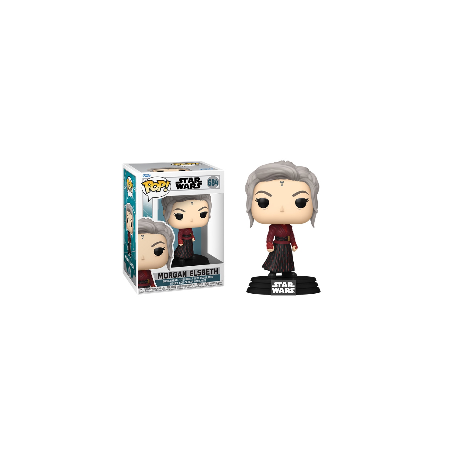 Funko Pop! Star Wars: Ahsoka Vinyl Bobble-Head Morgan Elsbeth #684