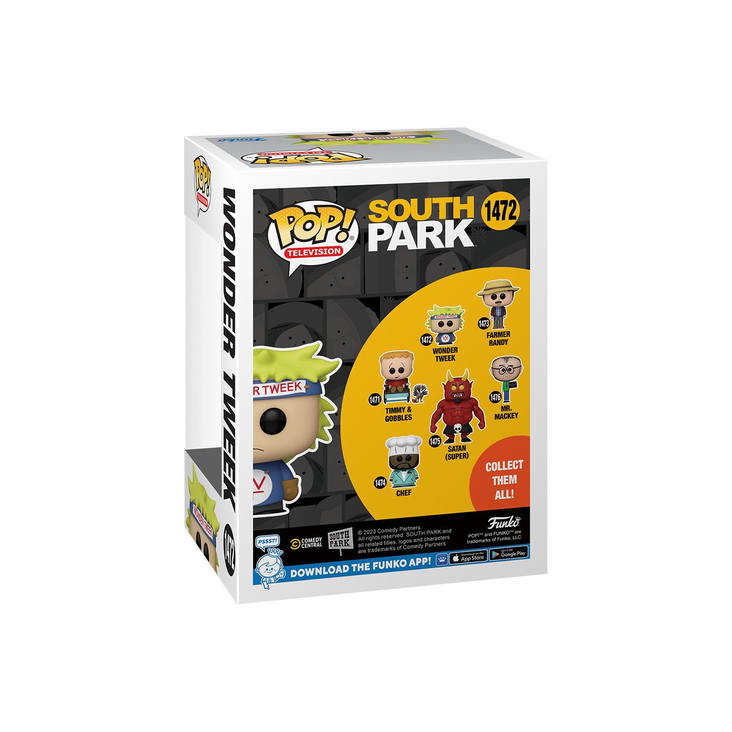 Funko Pop! Television South Park Vinyl Figure Wonder Tweek #1472