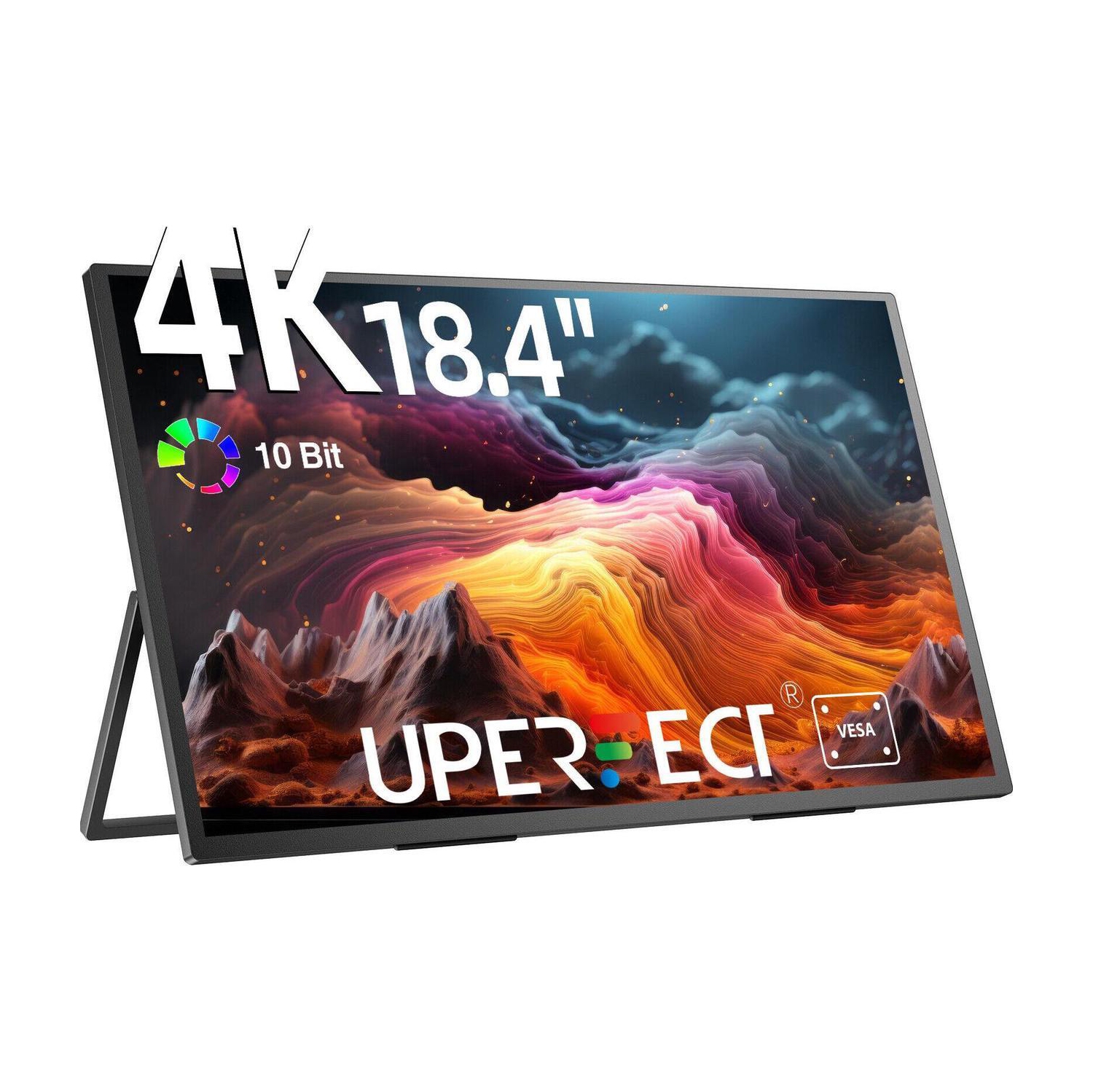 Refurbished Excellent Portable Monitor 18.4 Inch 4K 3840*2160 Laptop Monitor PC Screen Gaming