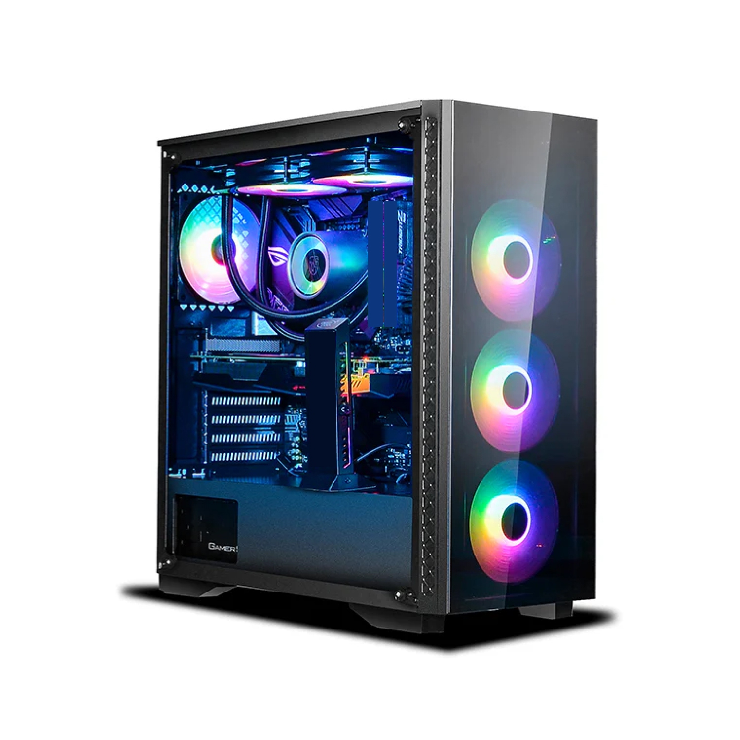 Zonic Gaming Custom PC- Liquid Cooled Intel Core i7-13700K, GeForce RTX 4060 TI , 32 GB DDR5 RAM, 2TB M.2 SSD, Built in WIFI, RGB Windows 11