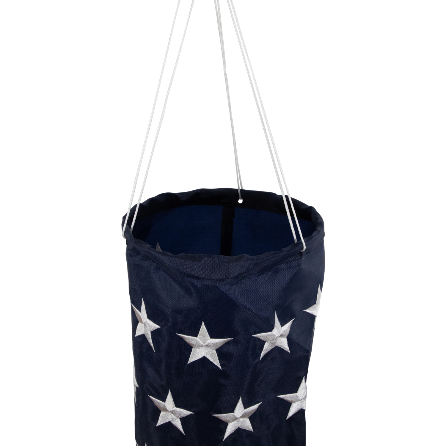 60" Patriotic Stars and Stripes Outdoor Windsock