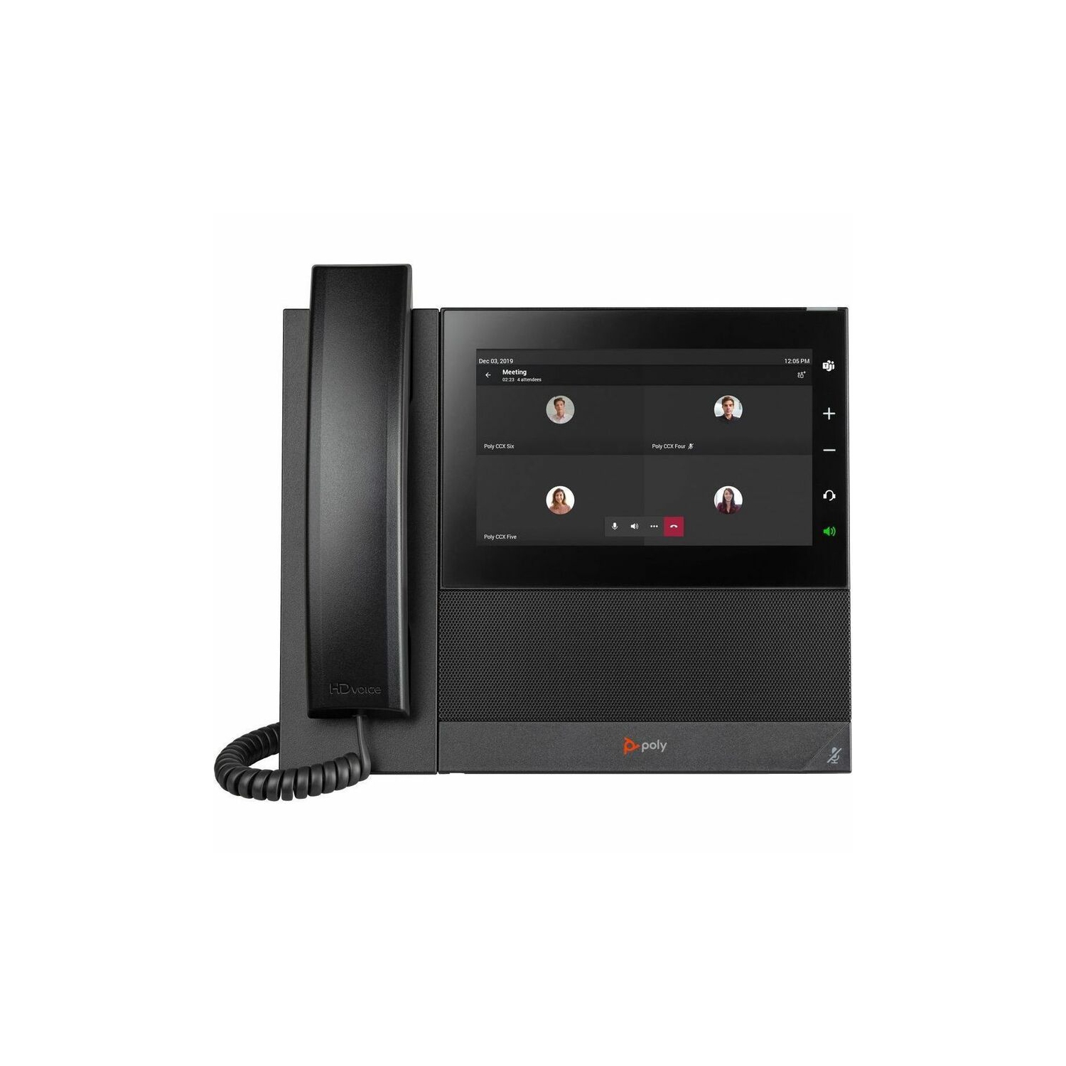 HP Poly CCX 600 Media IP Phone - Black